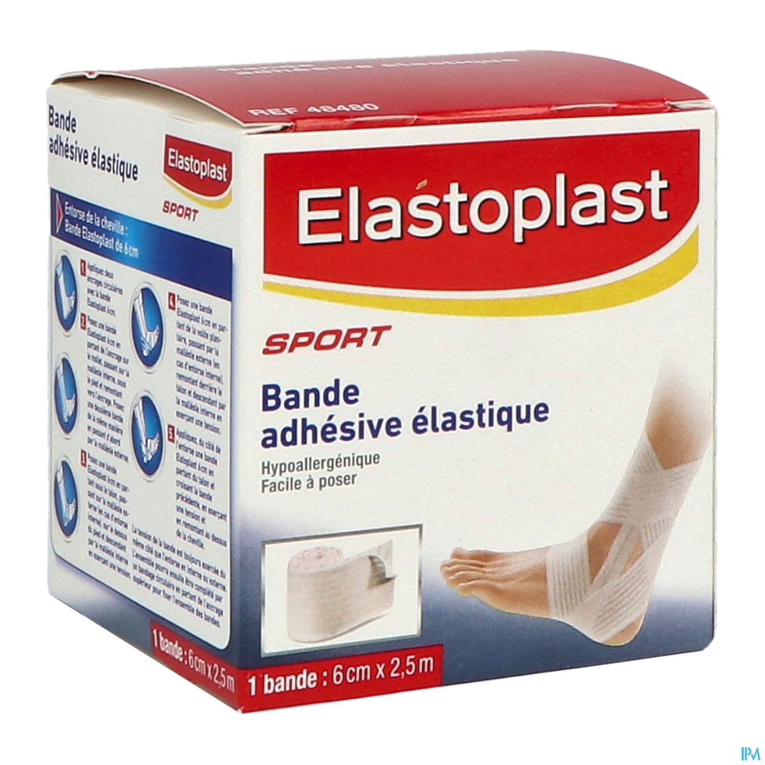 Elastoplast bande adhesive elastique 2m5 x 6cm — Apothical Grande Pharmacie de Fleury