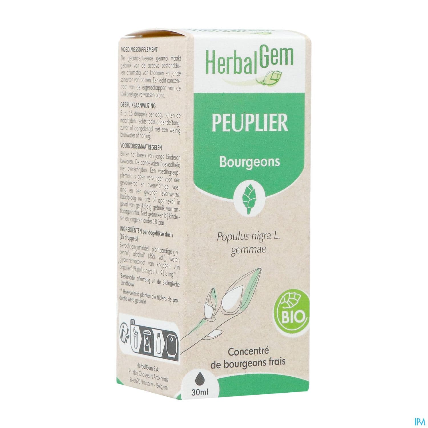 HERBALGEM MACER MER BIO PEUPLI30ML