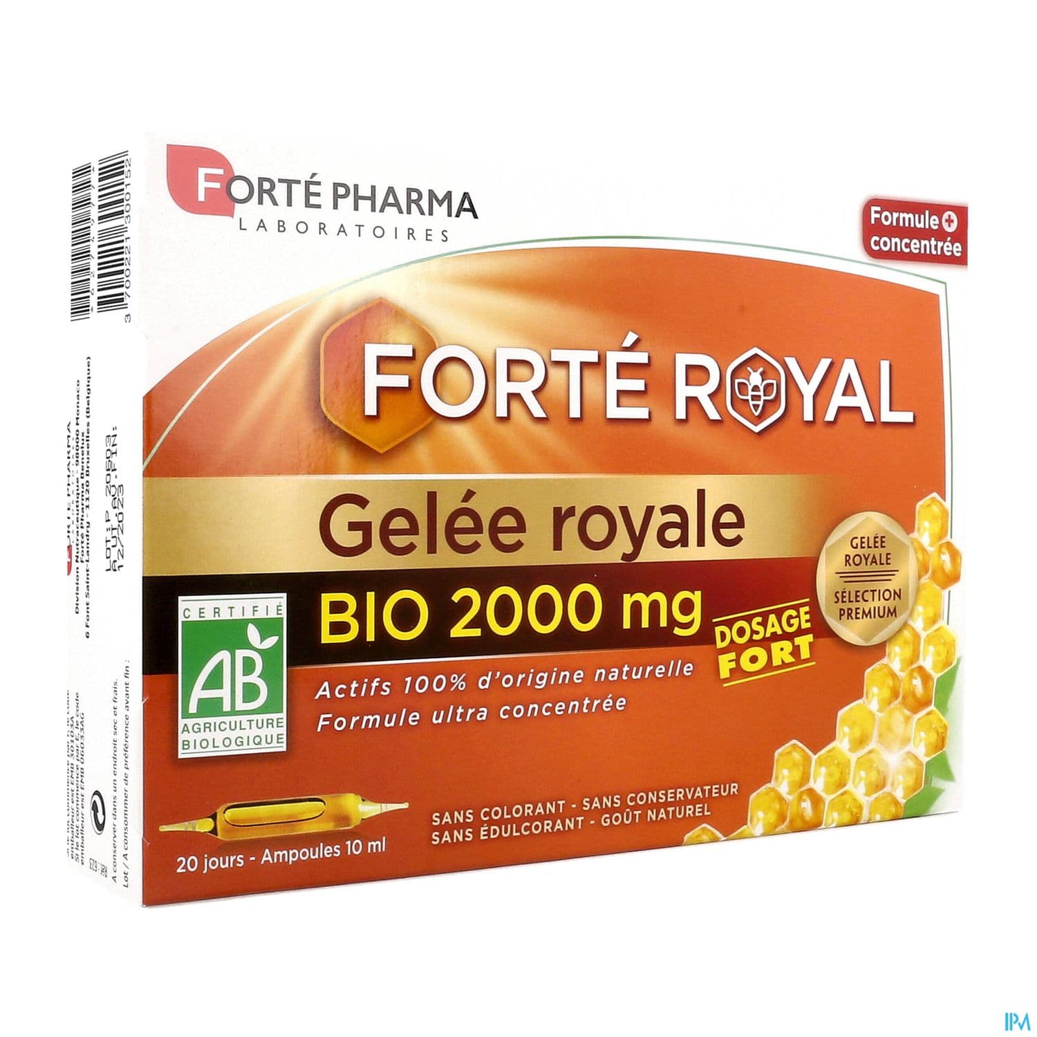 FORTE GELEE ROYAL BIO 2000MG AMP20