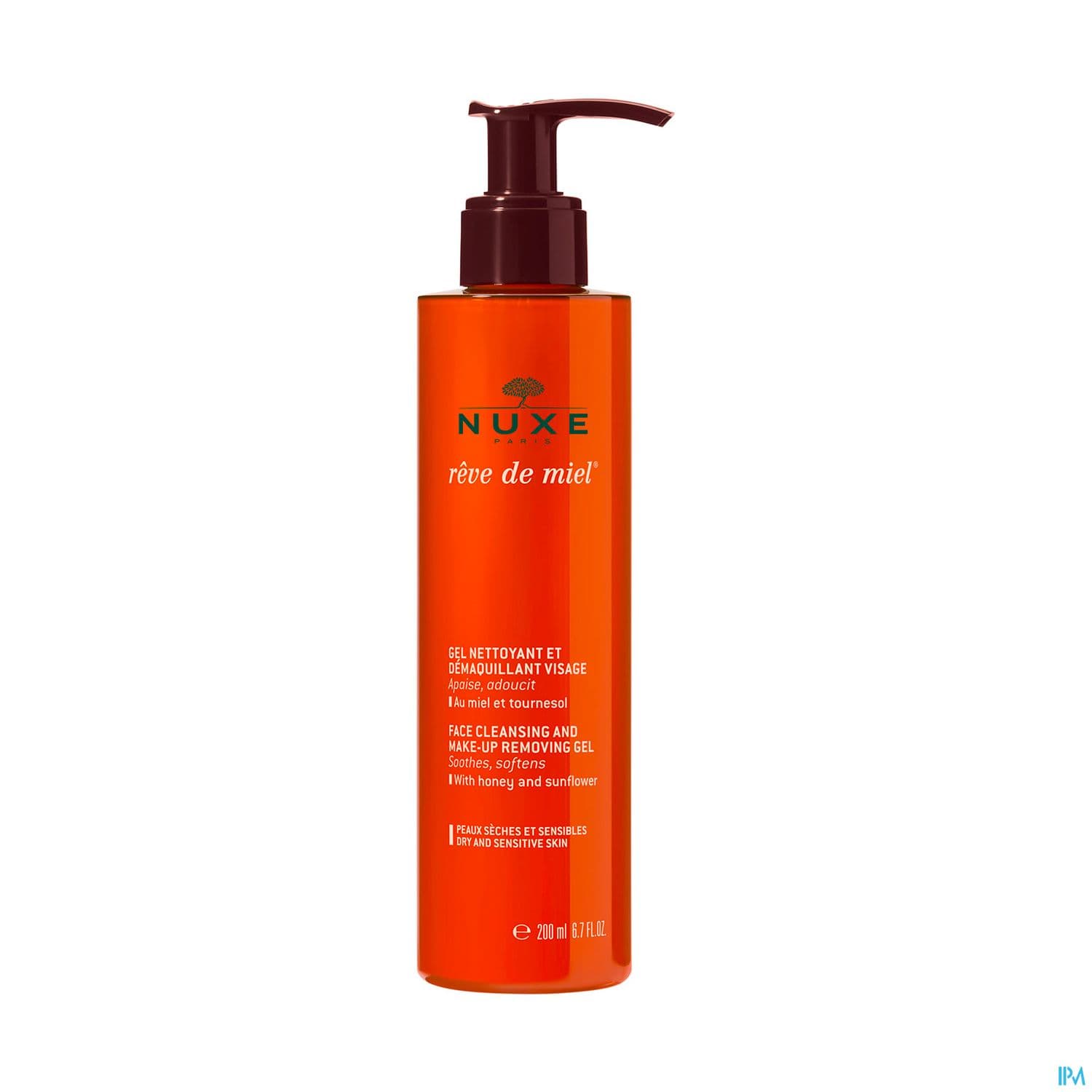 Nuxe Reve De Miel Gel Nettoyant Et Demaquillant Visage Peaux Seches Et Sensibles 200ml — Pharmacie Pharmavance Auteuil