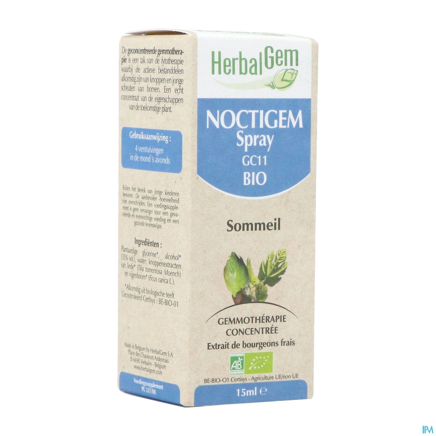 HERBALGEM NOCTIGEM BIO SPR 15ML — Pharmacie de l'Hopital - Kremlin-bicêtre