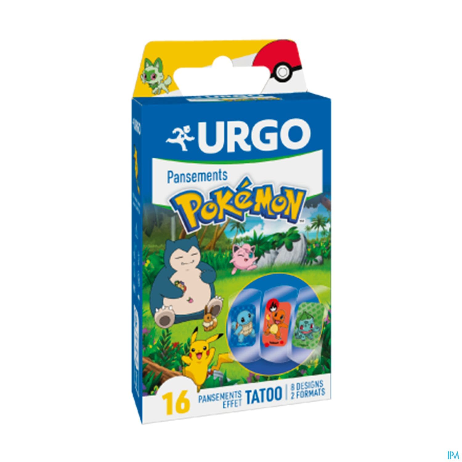 Urgo Pansement Pokemon Effet Tatoo X16