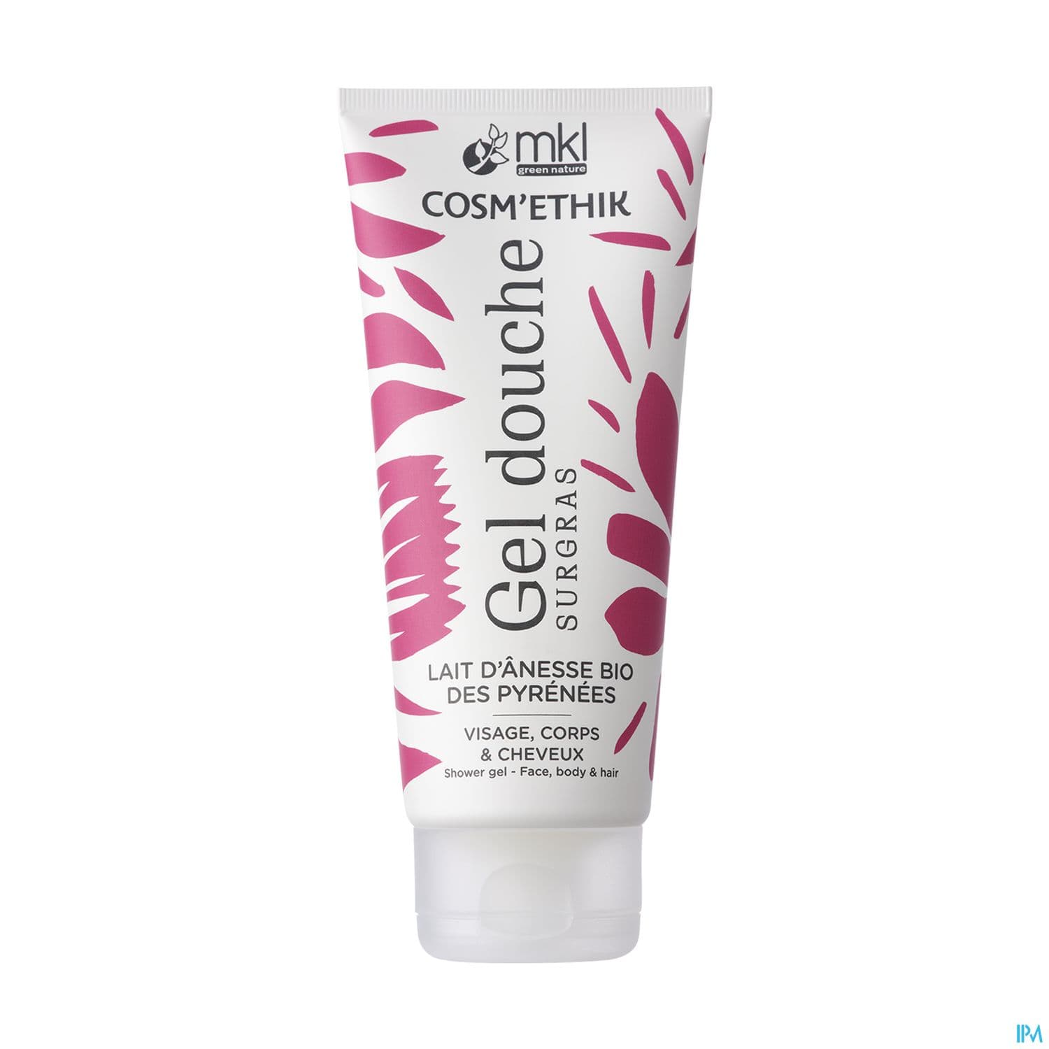 Mkl Green Nature Gel Douche Lait D'anesse Des Pyrenees Cosm'ethik 200ml