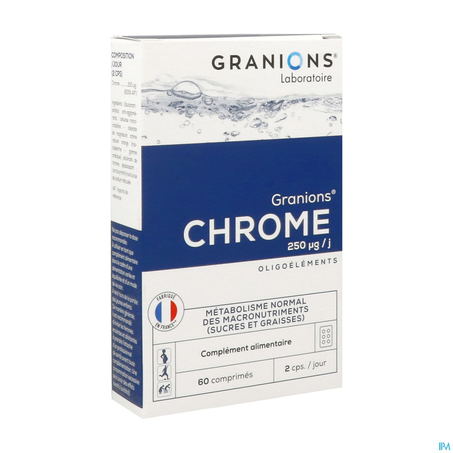 Granions Chrome 250mcg Comprime 60