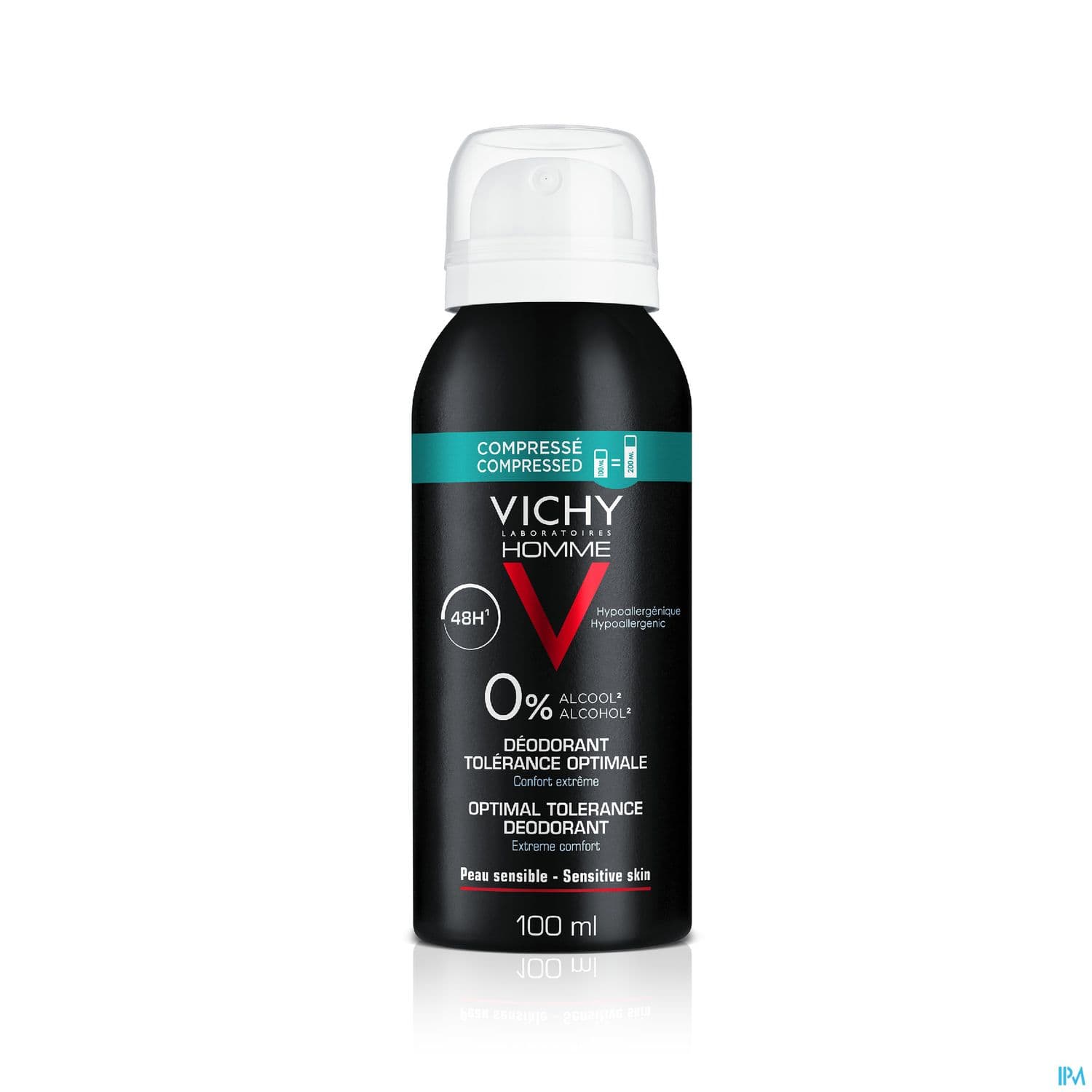 Vichy Homme Deo Aero Tolerance Optimale 48h 100ml
