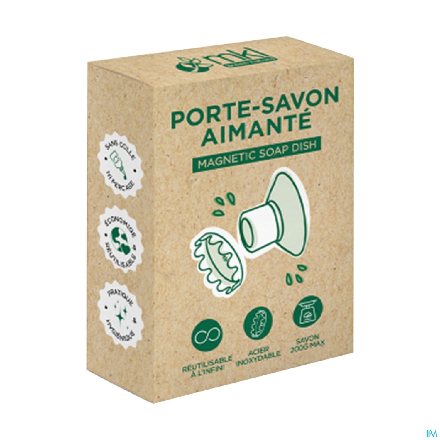Mkl Green Nature Porte Savon Magnetique