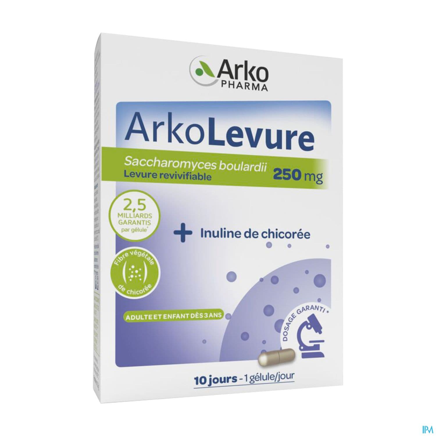 Arkopharma Arkolevure 250mg Gelule 10