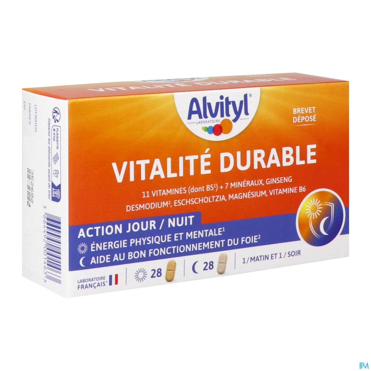 ALVITYL VITALITE DURABLE CPR 56 — Pharmacie centrale de Villeparisis