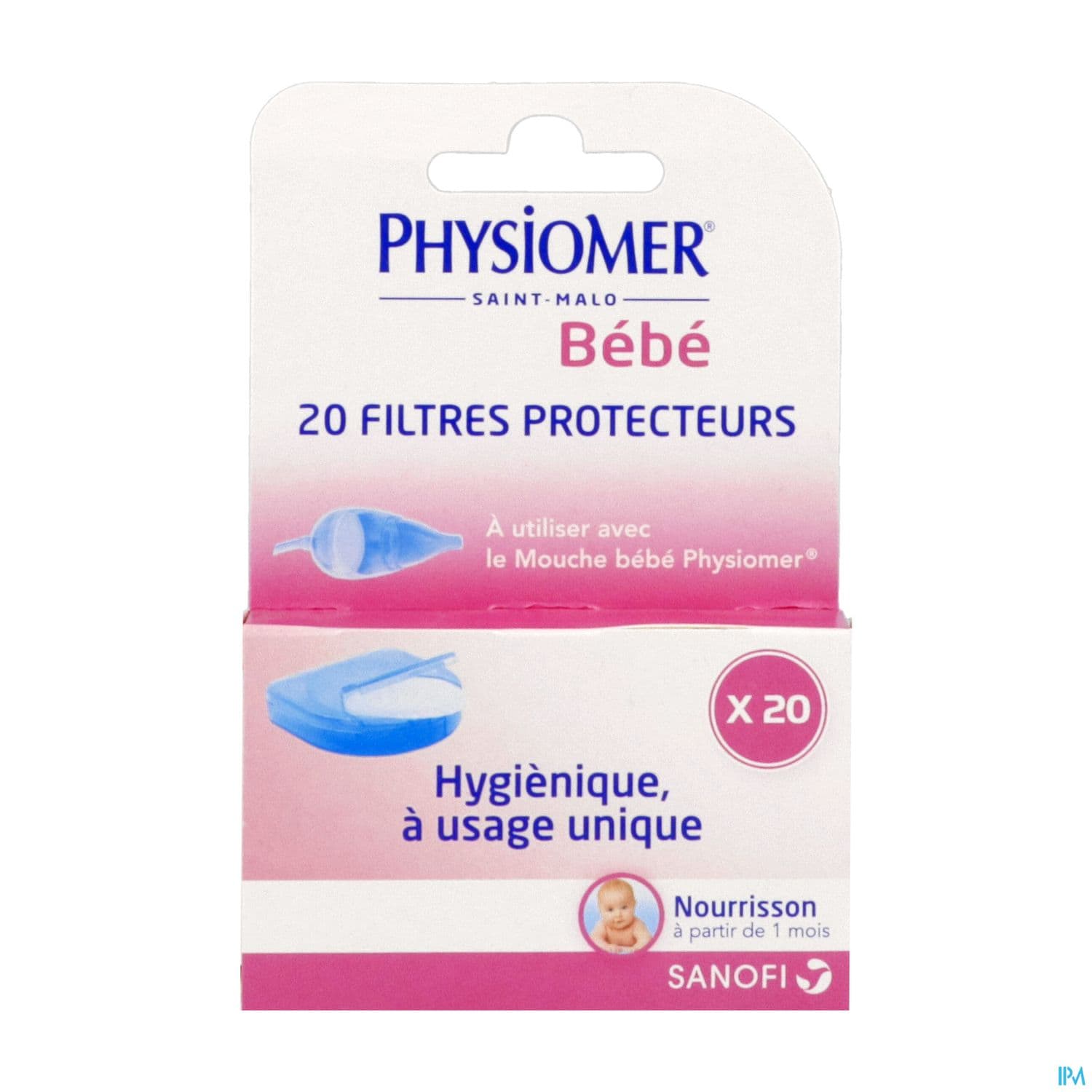MOUCHE-BB PHYSIOMER RECH FILT20