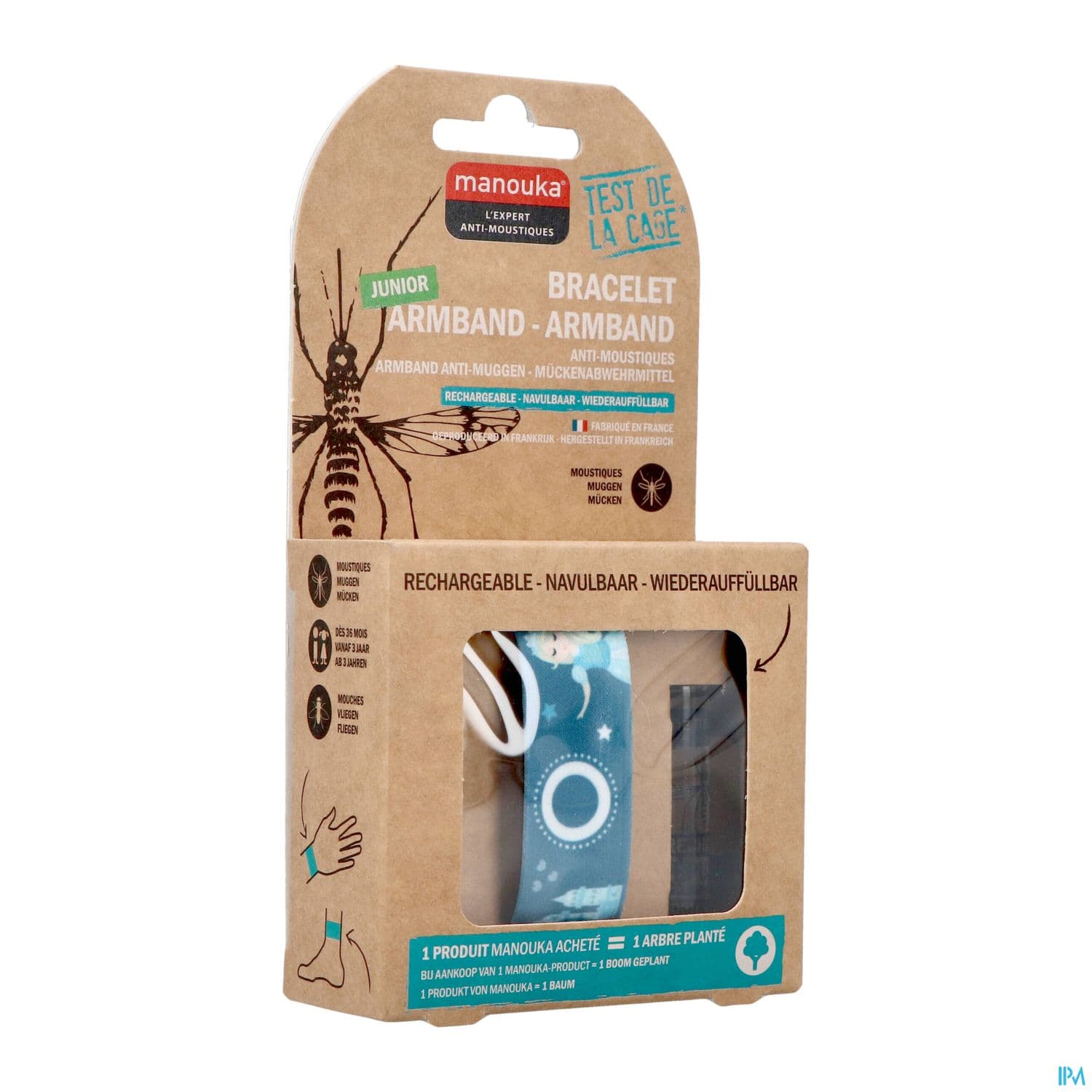 Manouka Bracelet Antimoustique Enfant Princesse