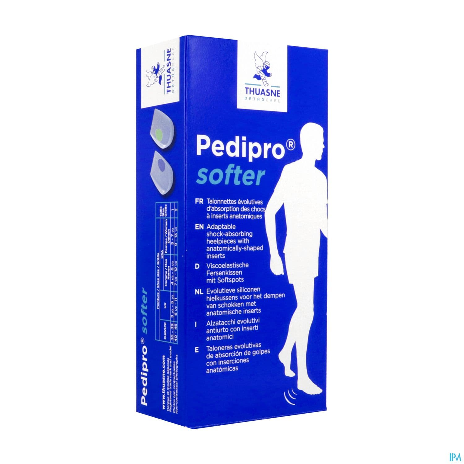 Thuasne Pedipro Softer Talonnette Viscoelastiq P36/39 X2