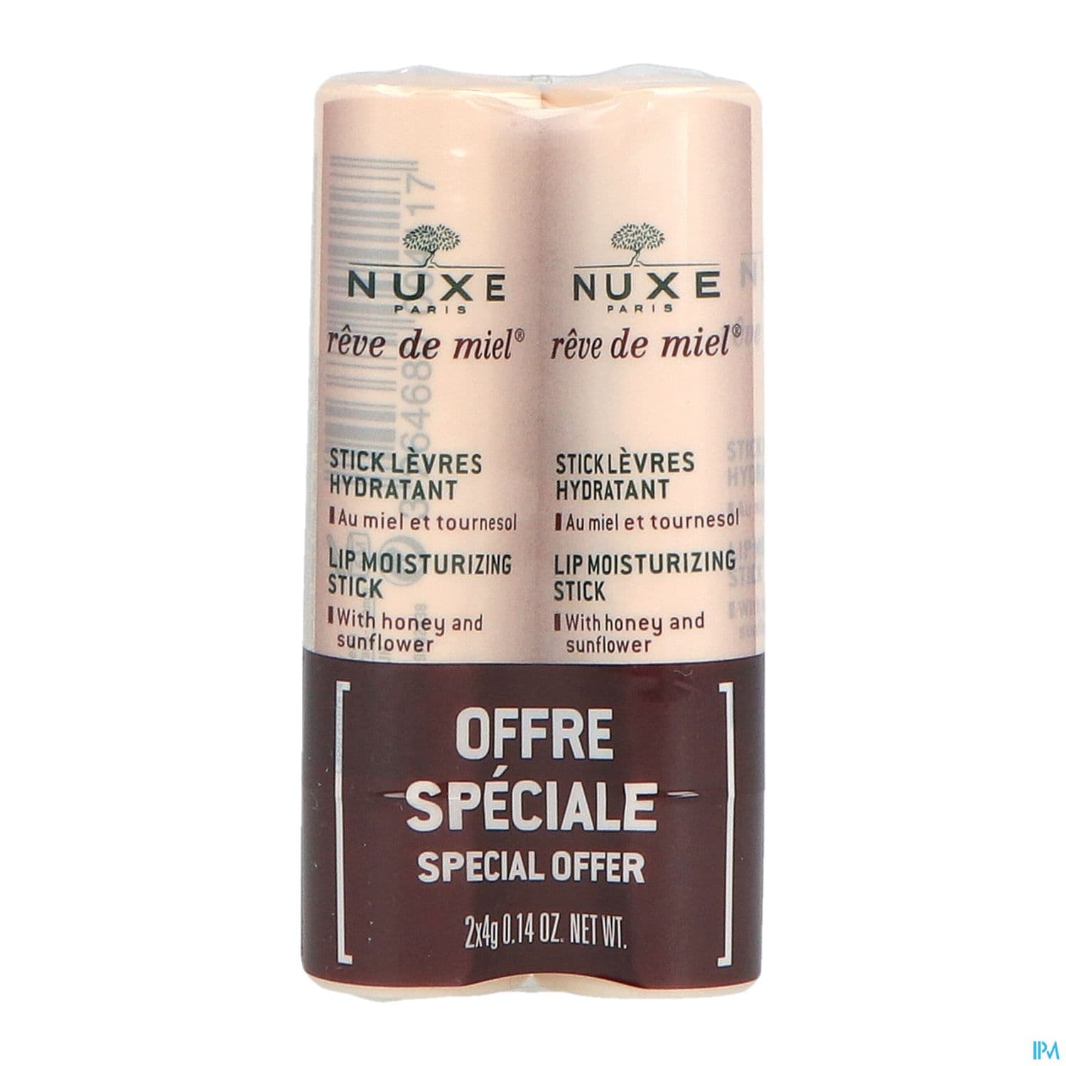 NUXE REVE MIEL STICK LEVR 2X4G