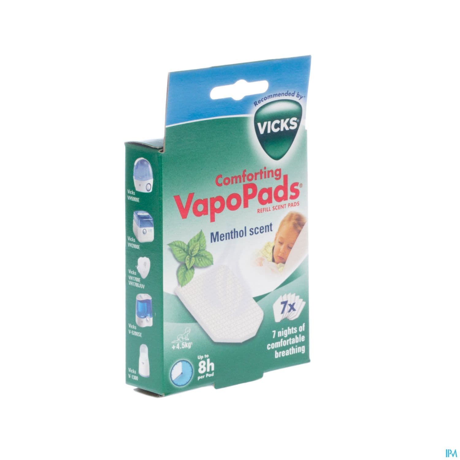 VICKS VAPOPADS TABLETTE MENTH 7 — Pharmacie du port st-Maxime