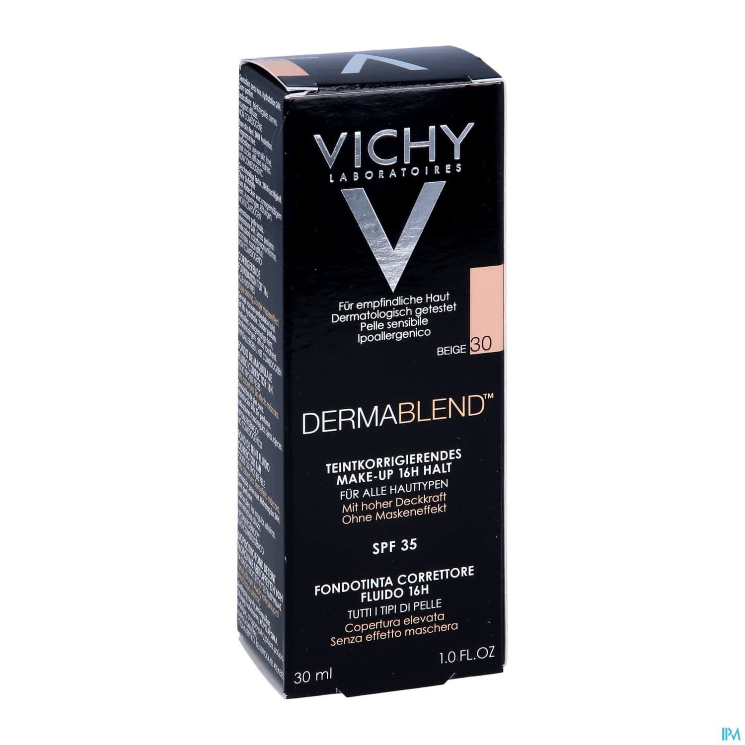 Vichy Dermablend Fluide Fond De Teint Correcteur 30 Beige 30ml