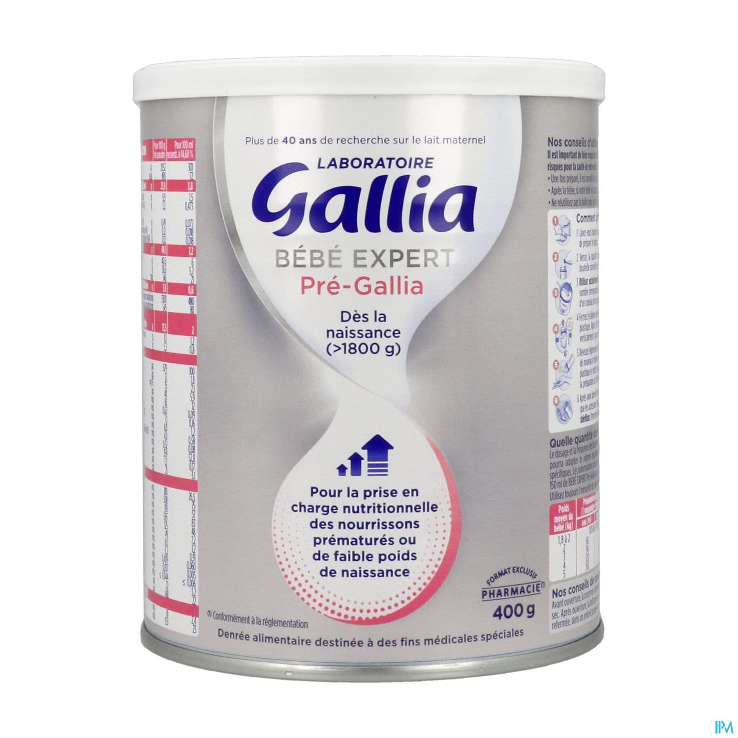 GALLIA BB EXPERT PRE-GALLIA 400G