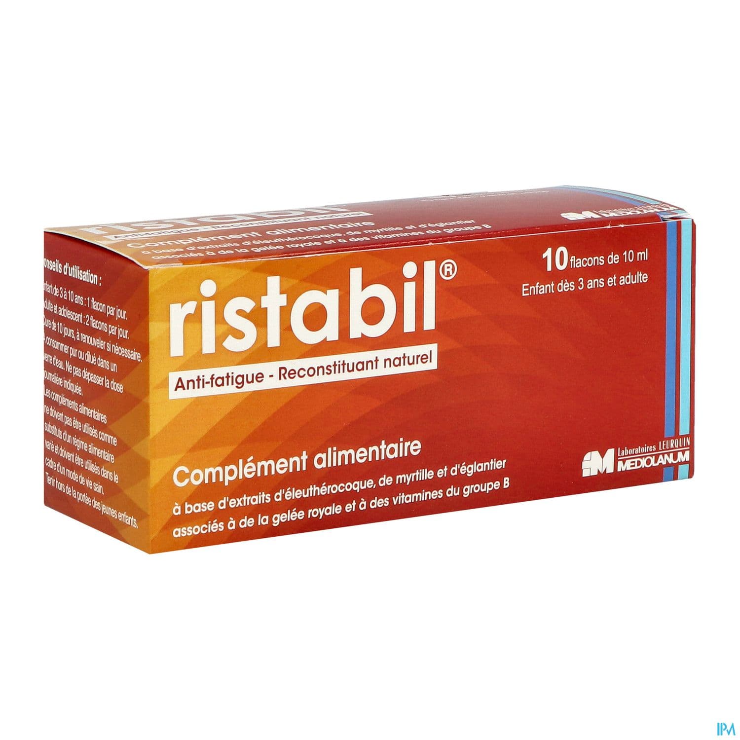 RISTABIL A/FATIGUE SOL BUV 10MLX10