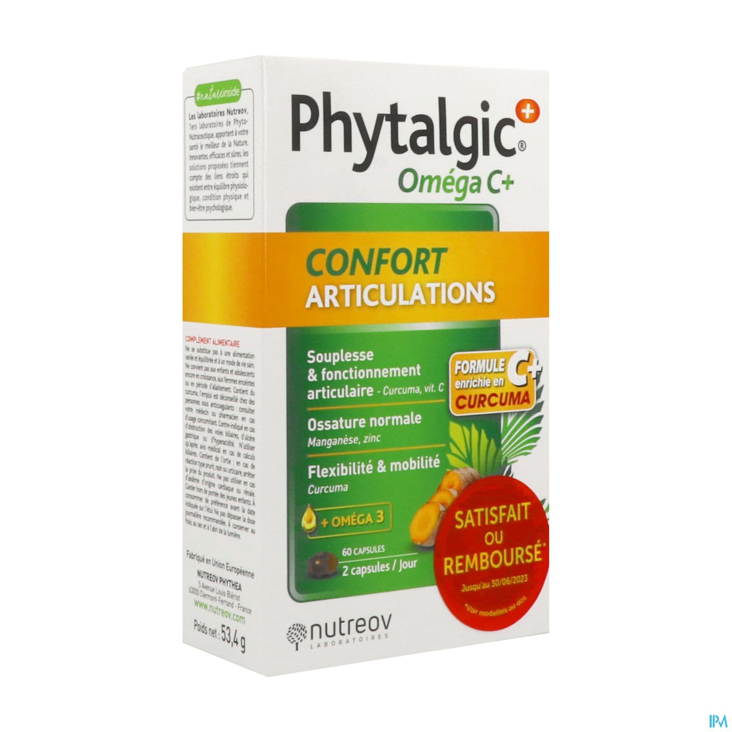PHYTALGIC+ OMEGA C+ CAPS 60 — Pharmacie St Honoré - Amiens