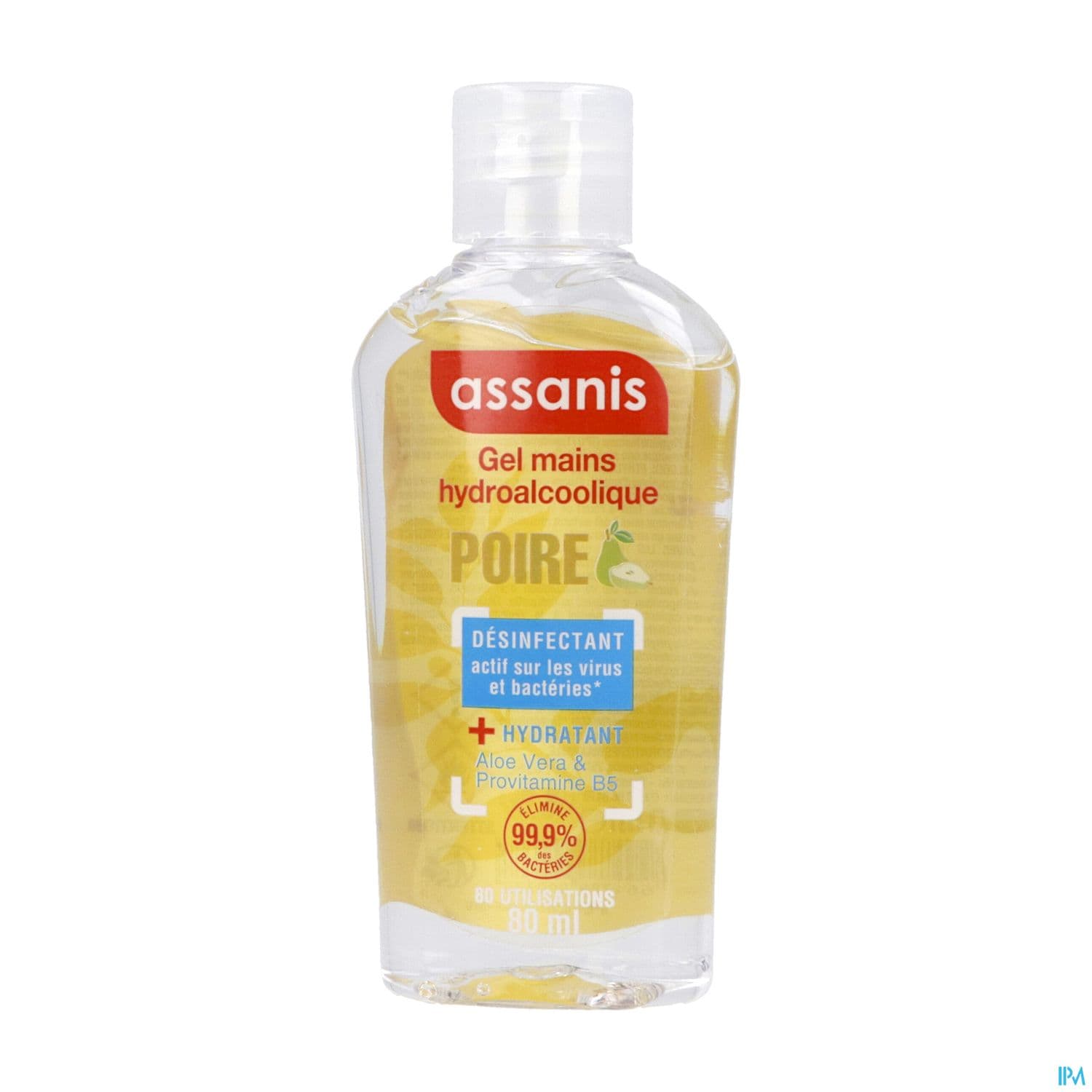 Assanis Gel Hydroalcoolique Poire 80ml
