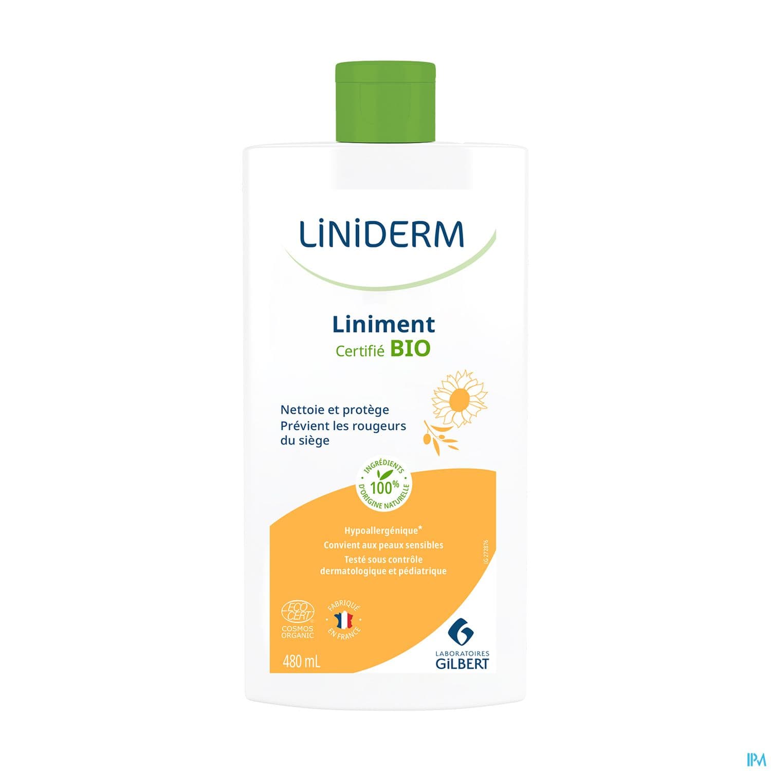 Laboratoires Gilbert Liniderm Liniment Tournesol Bio 480ml