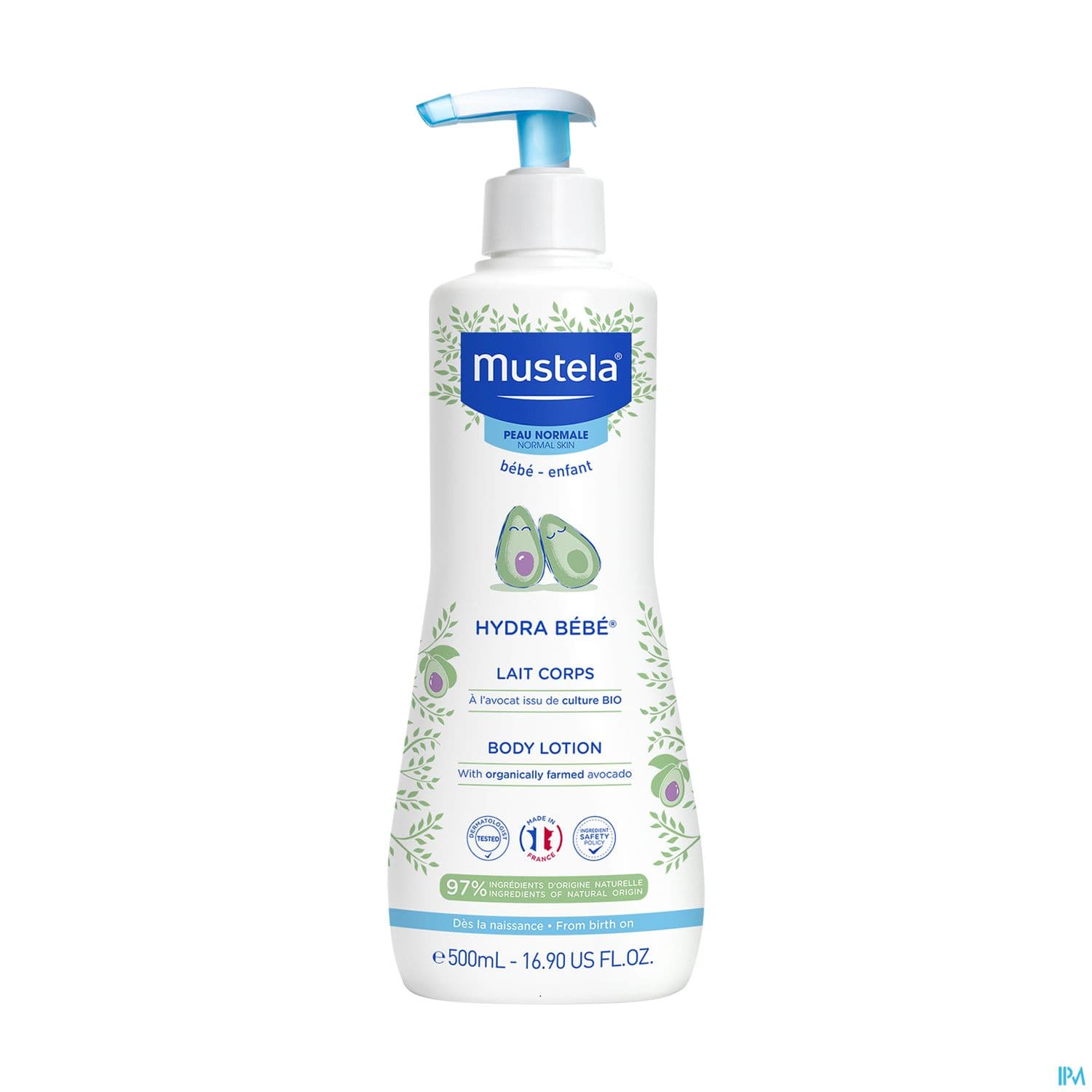 MUSTELA BB HYD BEBE LAIT PN 500ML