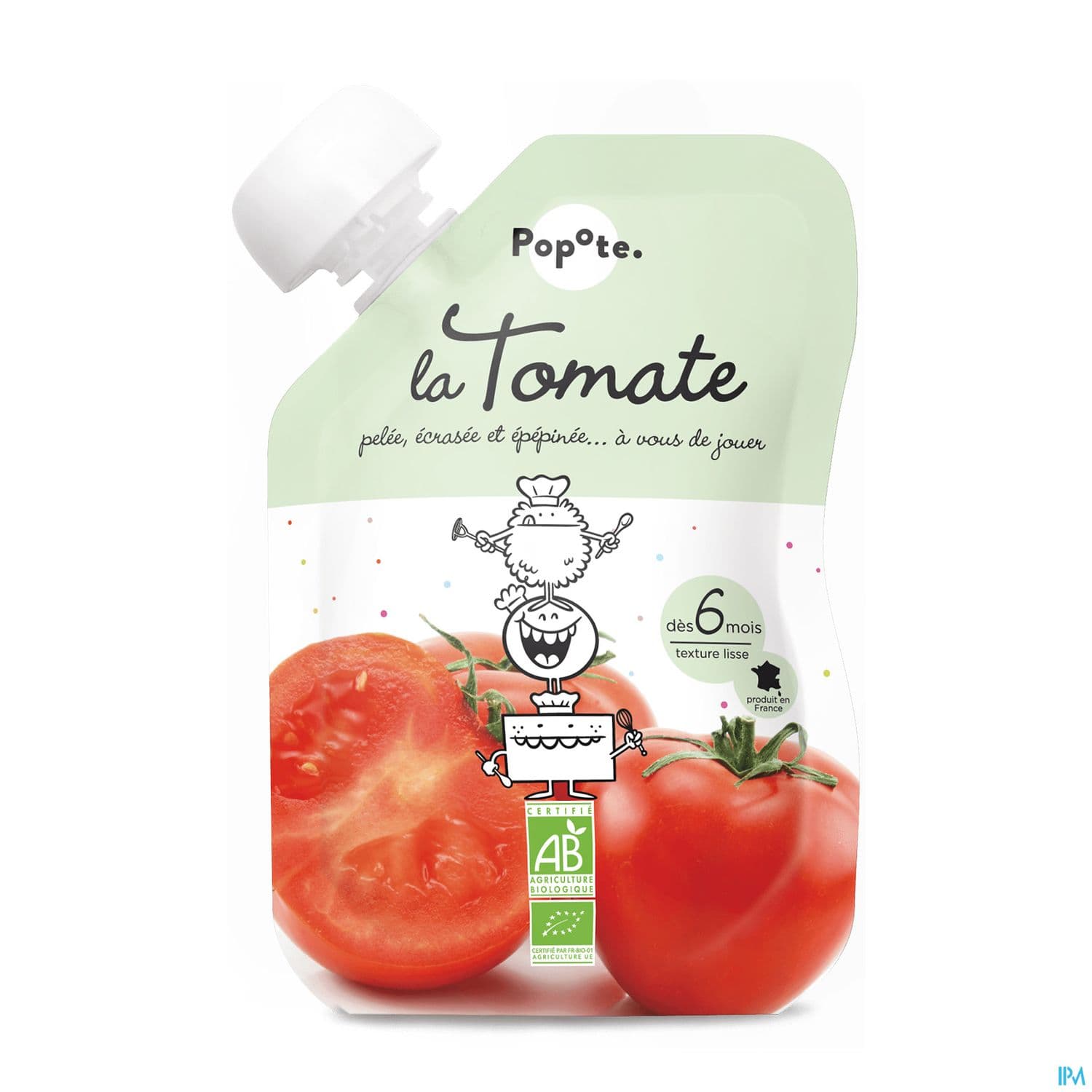 POPOTE PUREE TOMATE 120G — Pharmacie du Grand Vitrolles