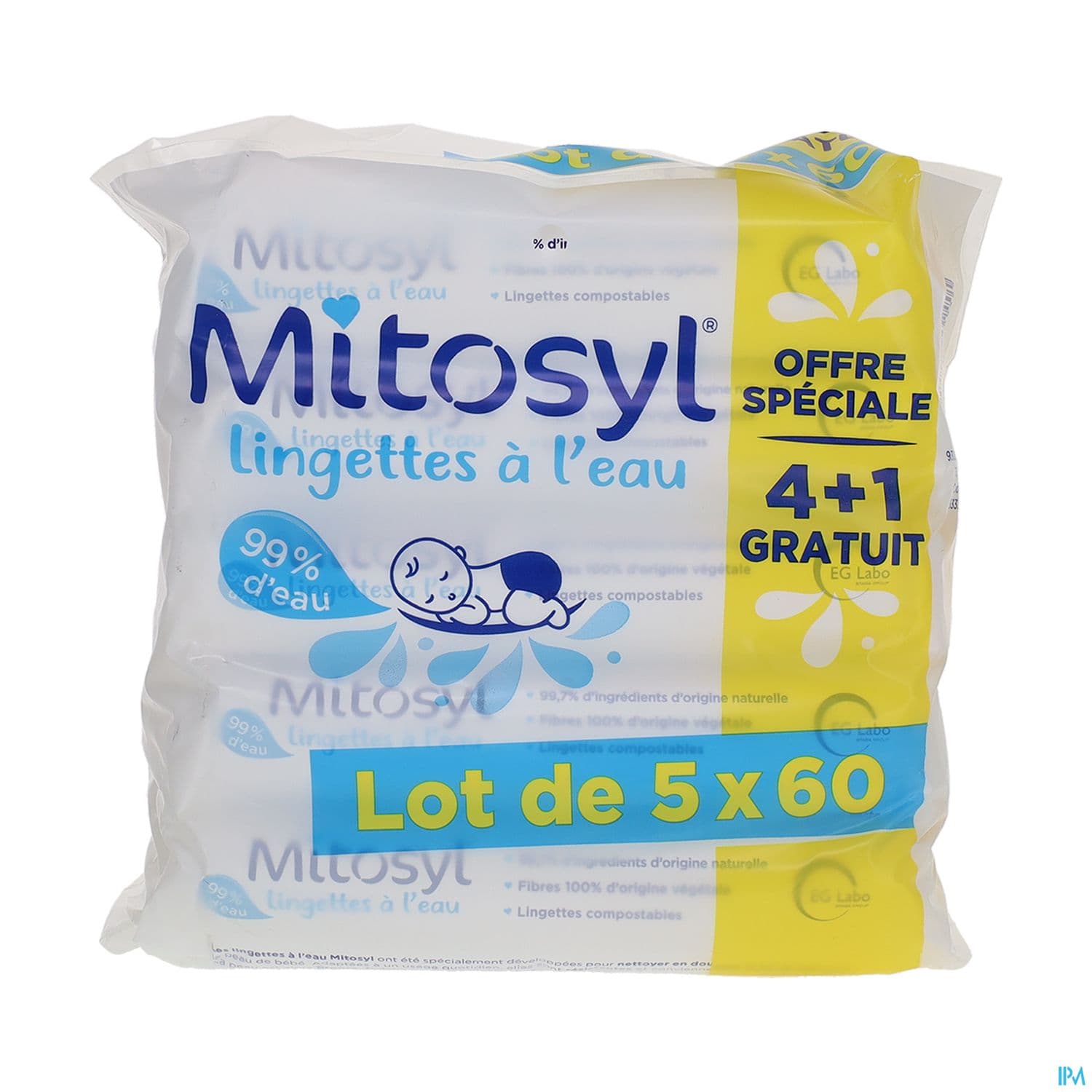 MITOSYL LINGETTE A L'EAU 60X5