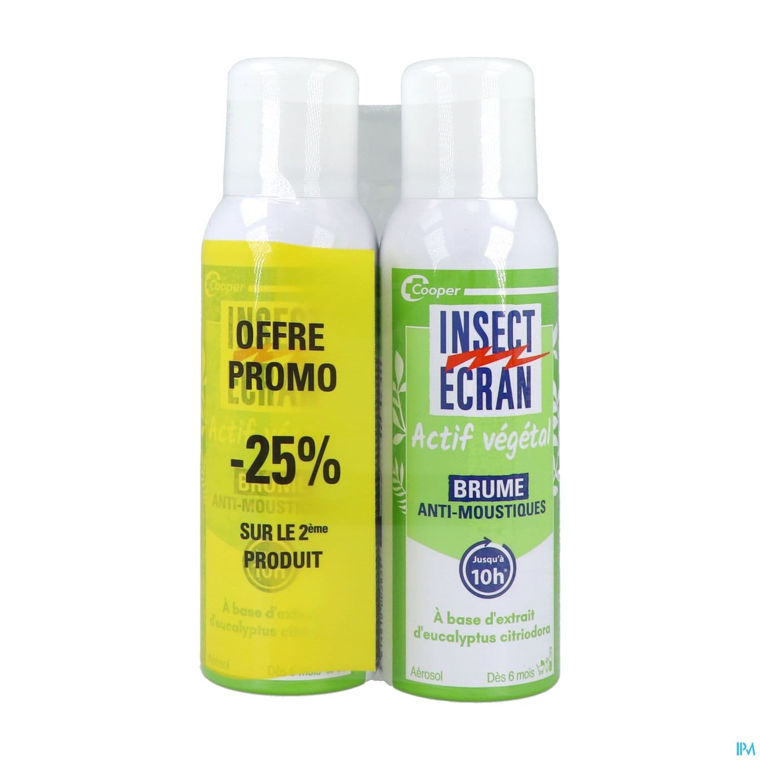 Cooper Insect Ecran Actif Naturel Brume 100ml X2 -25%