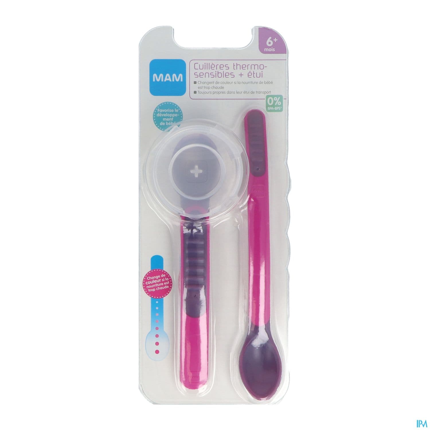 MAM CUILLERE THERMO+ETUI PROTECTX2