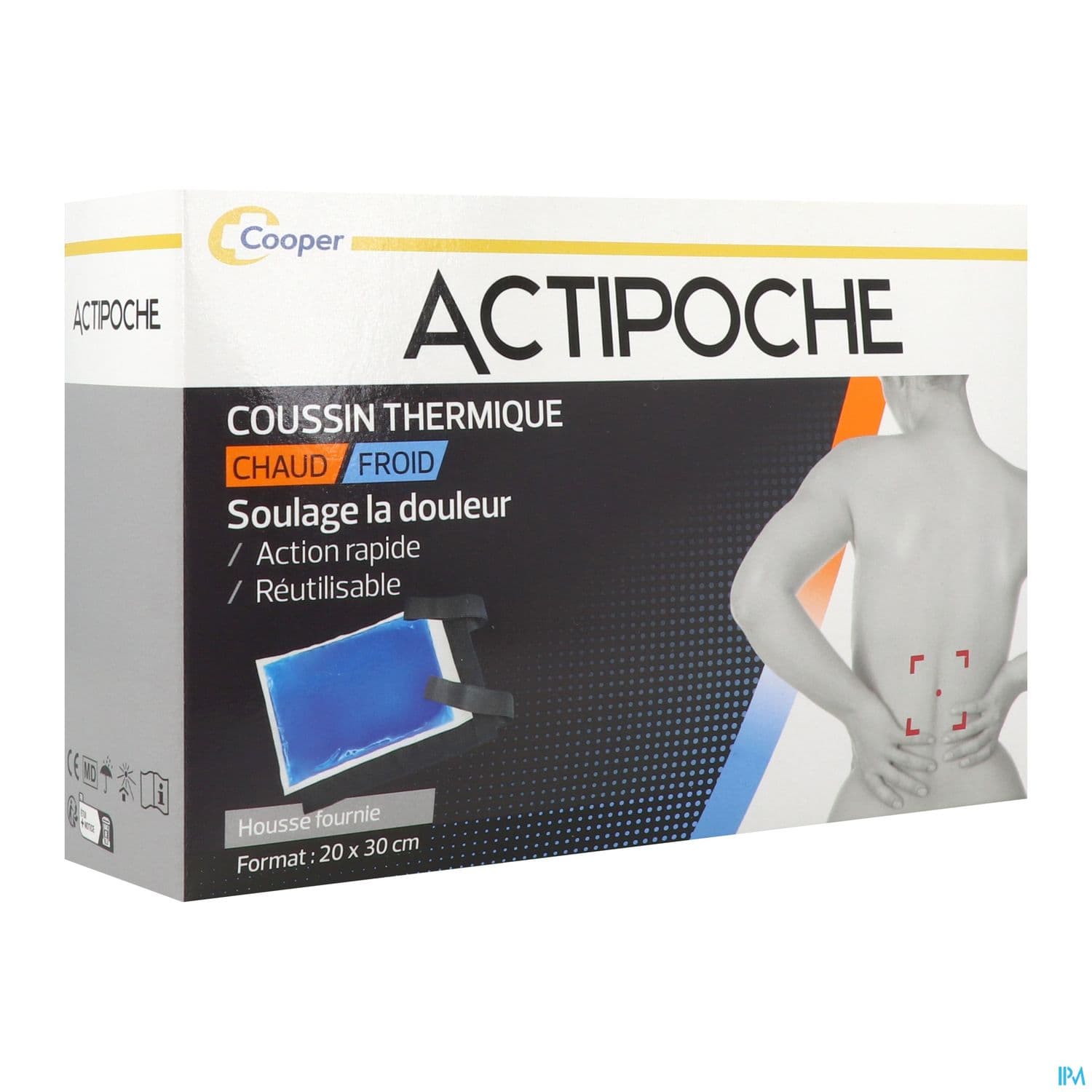 ACTIPOCHE COUSSIN GM 20X30CM
