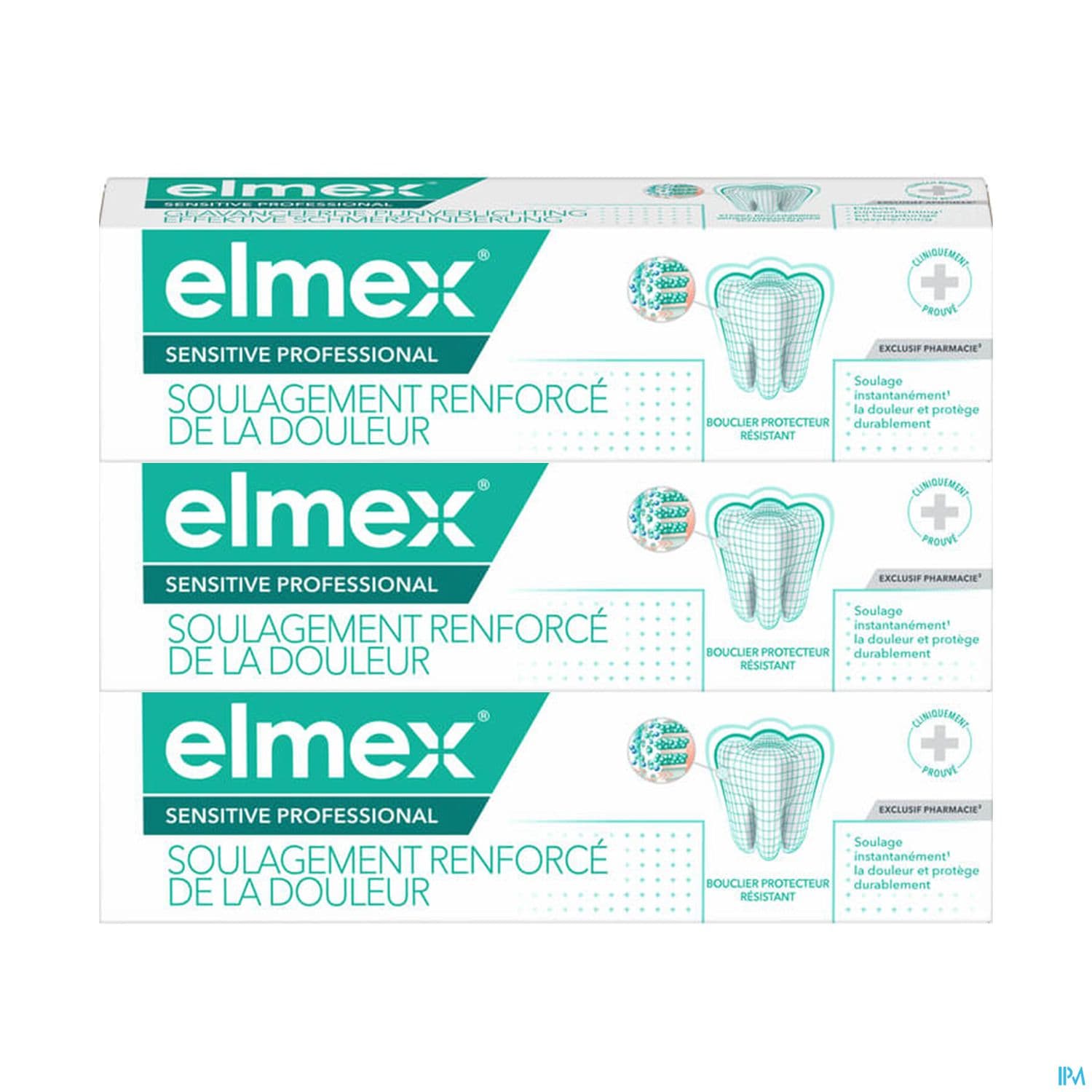 Elmex Sensitive Professional Dentifrice 75ml X3