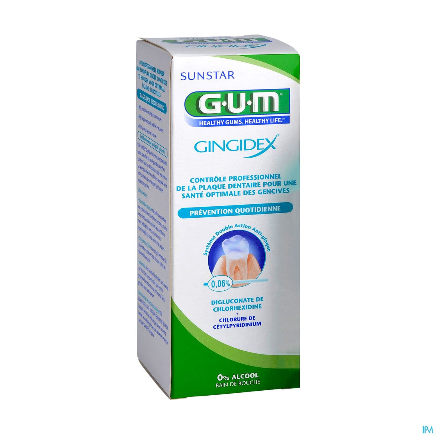 Gum Gingidex 0.06 Bain De Bouche Sans Alcool 300ml