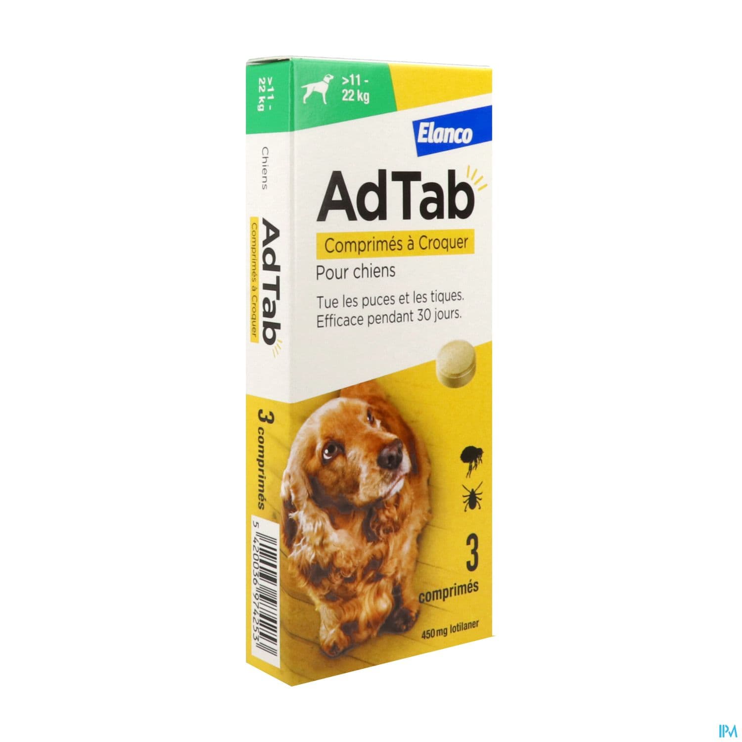 ADTAB 450MG CHIEN CPR 3