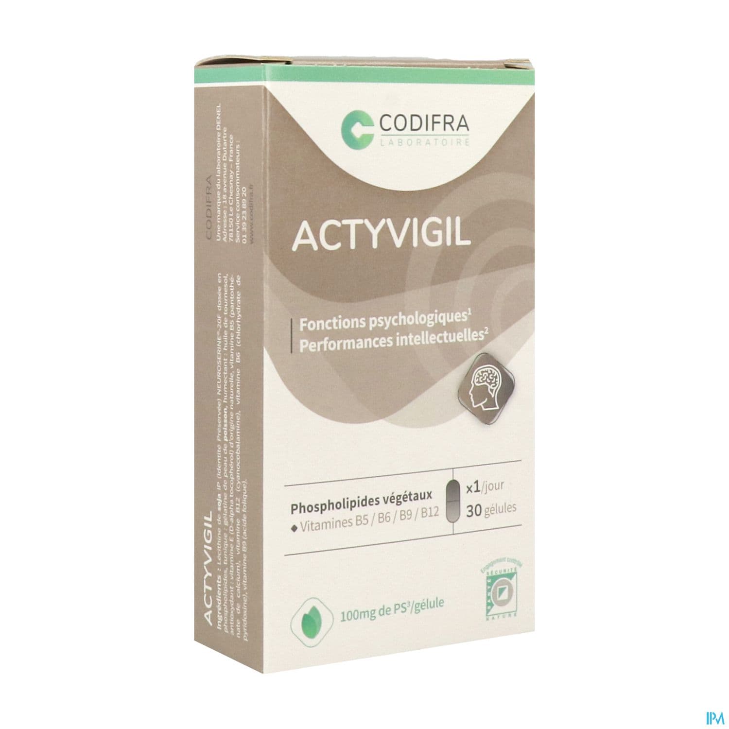 Codifra Actyvigil Gelule 30