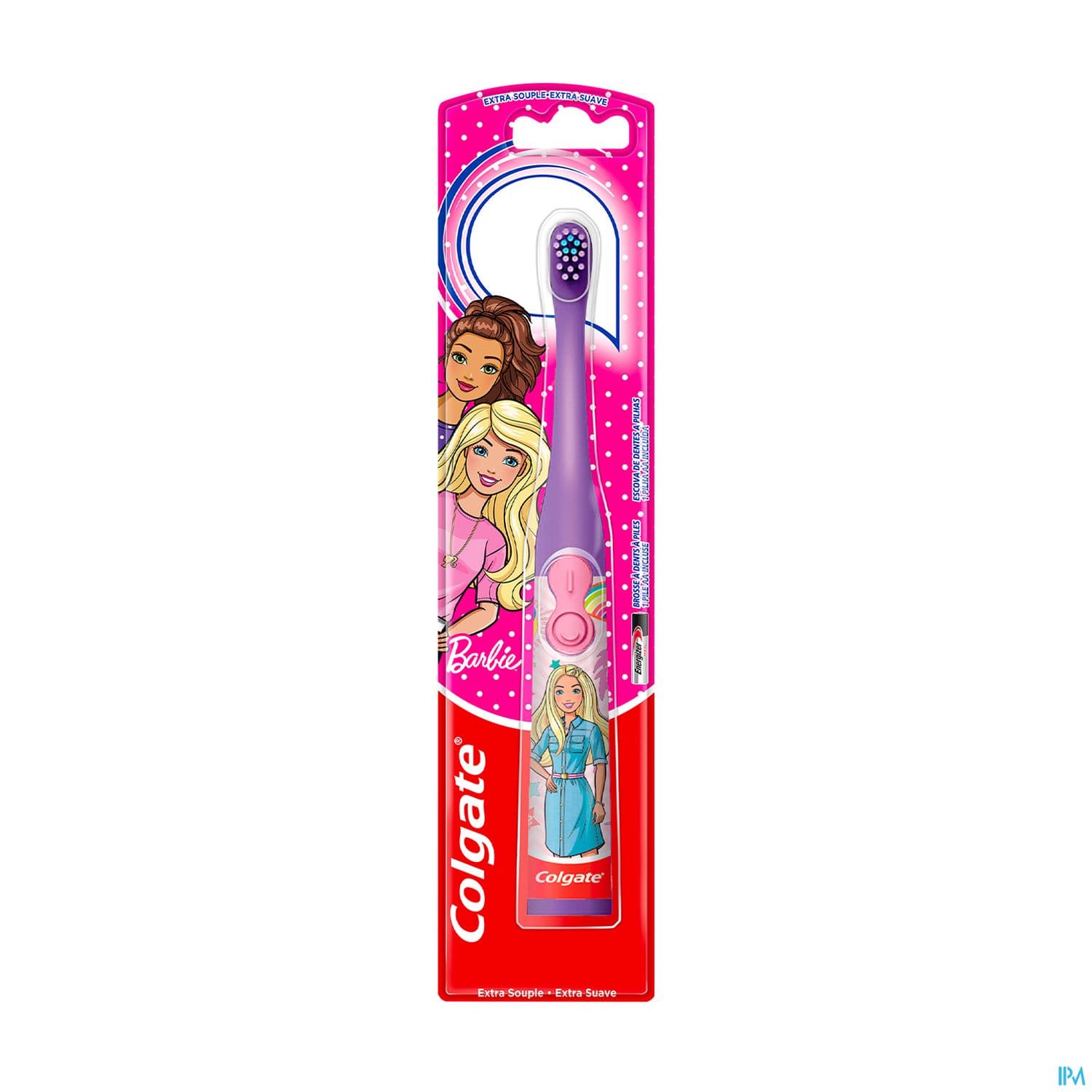 Colgate Brosse A Dents Enfant Barbie Avec Pile