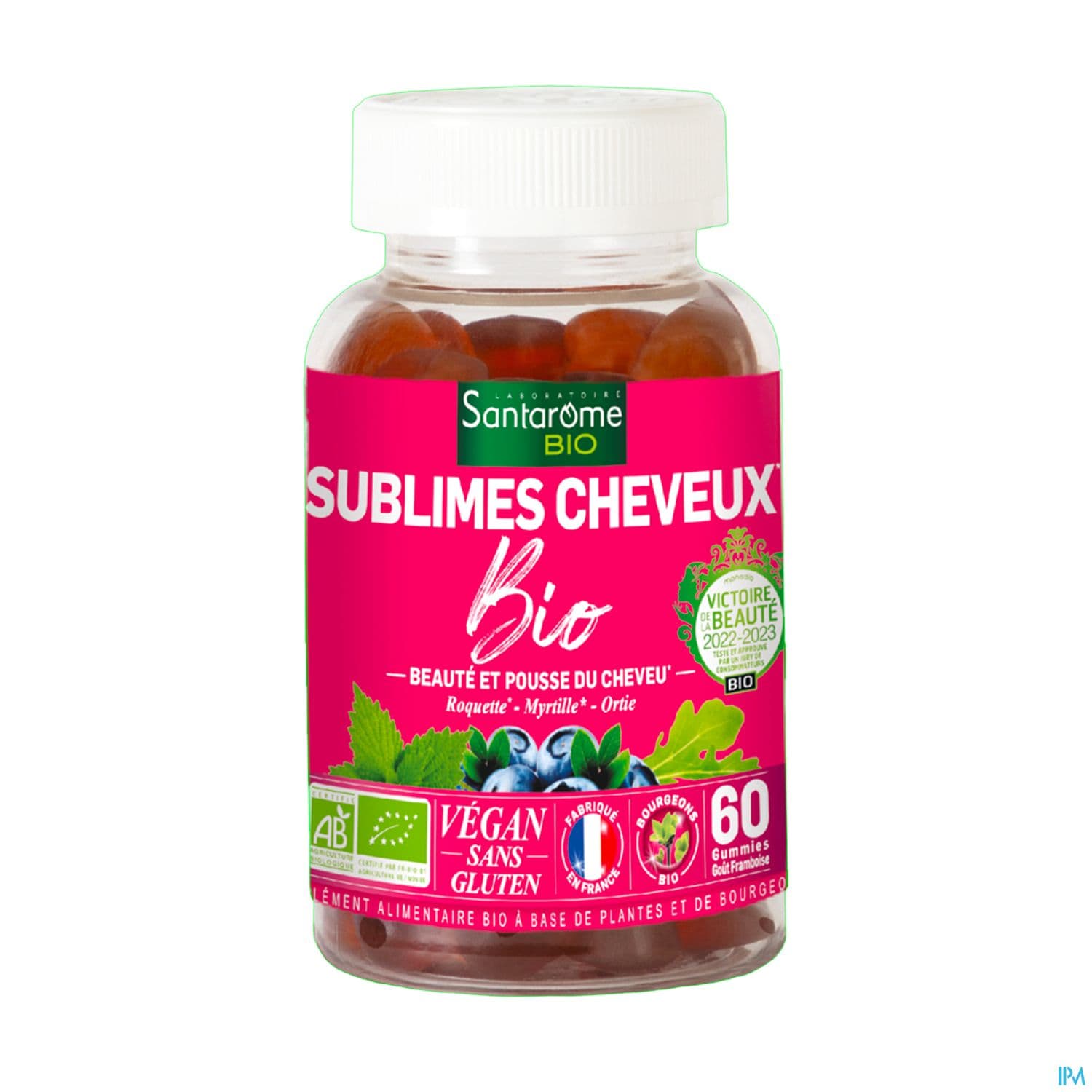 Santarome Sublimes Cheveux Ongles Gummies 60