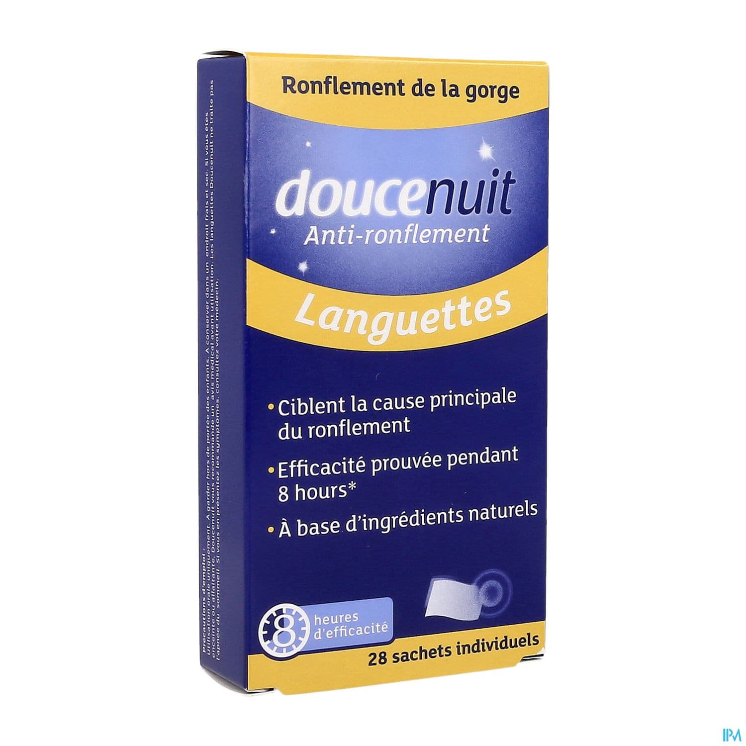 Douce Nuit Languette Antironflement Sachet Individuel 28