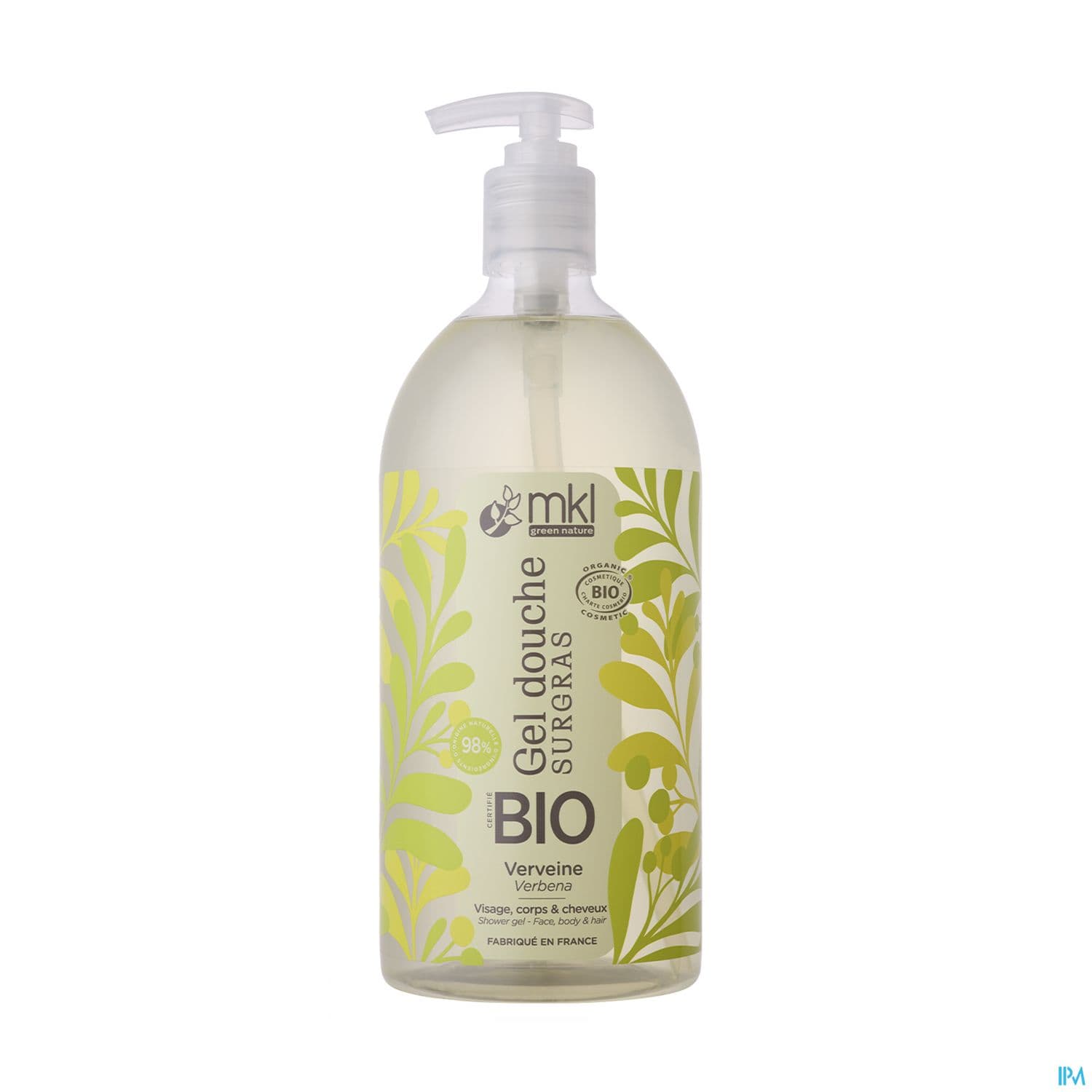 MKL GEL DCH VERVEINE BIO 1L — Pharmacie Bellevue Aix-en-Provence