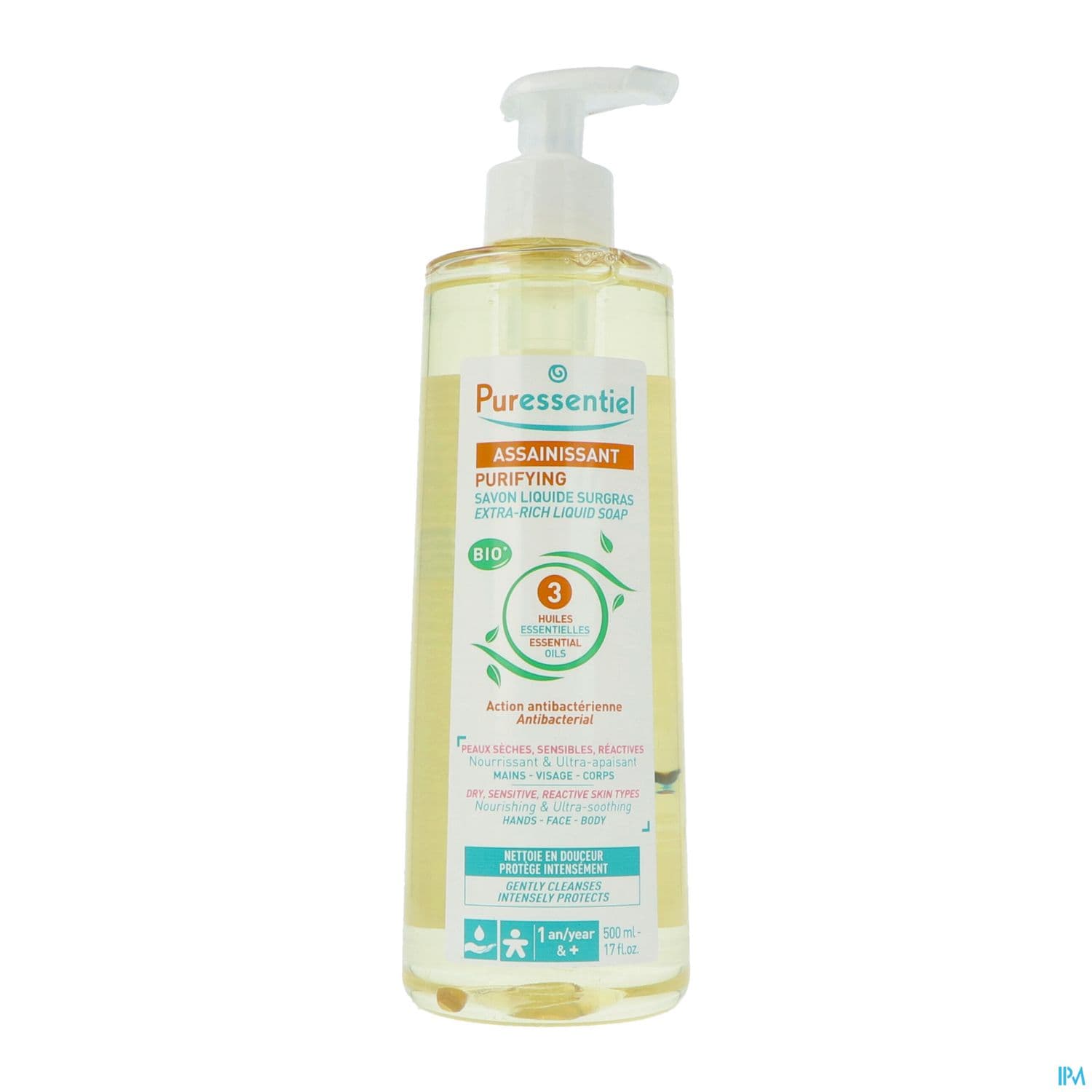 PURESSENTIEL SAV SURG ASSAINI500ML — Aprium Pharmacie des Colonnes - M'Sika