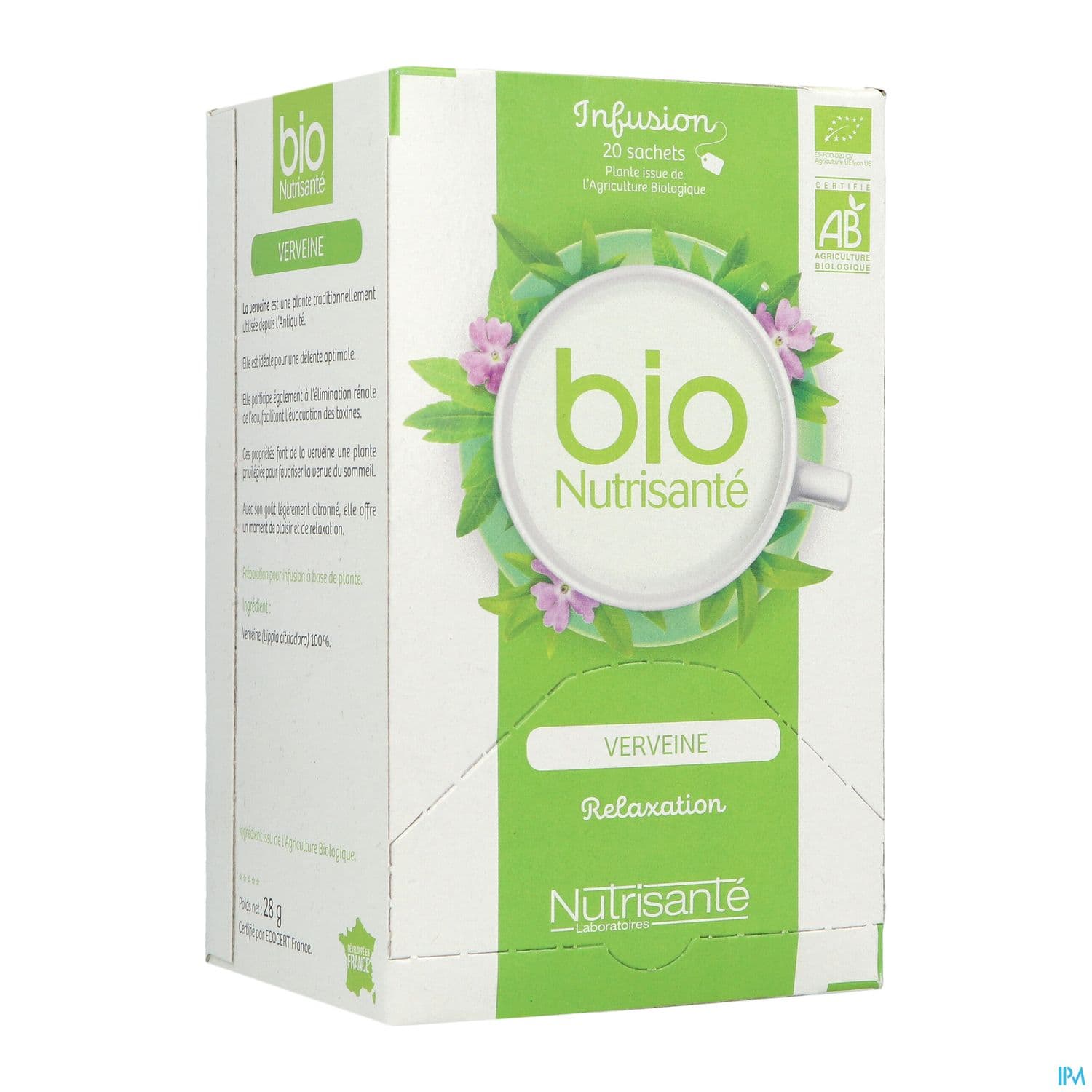 BIONUTRI INF VERVEINE SACH20