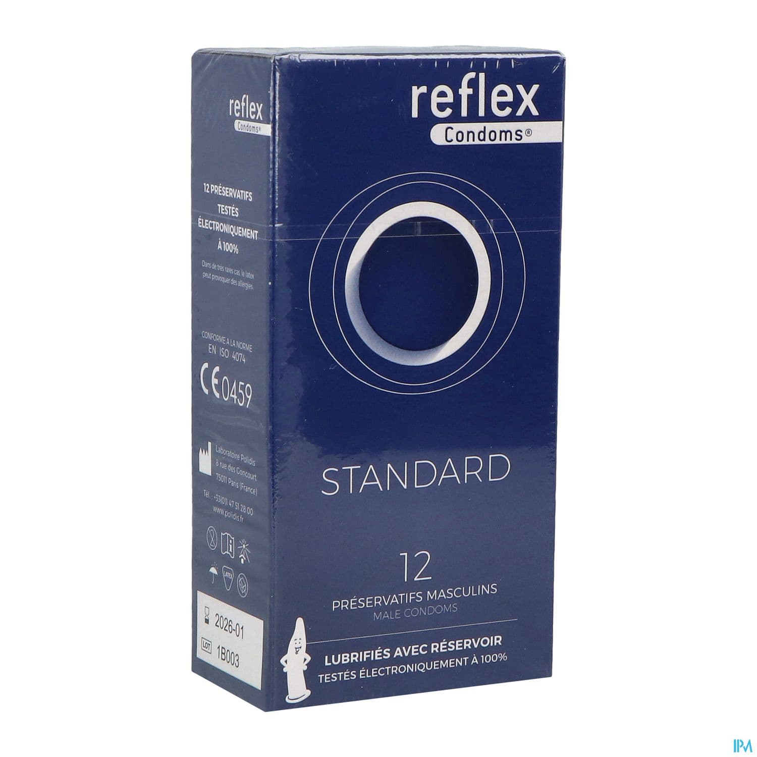 Reflex Condoms Standard Preservatif 12
