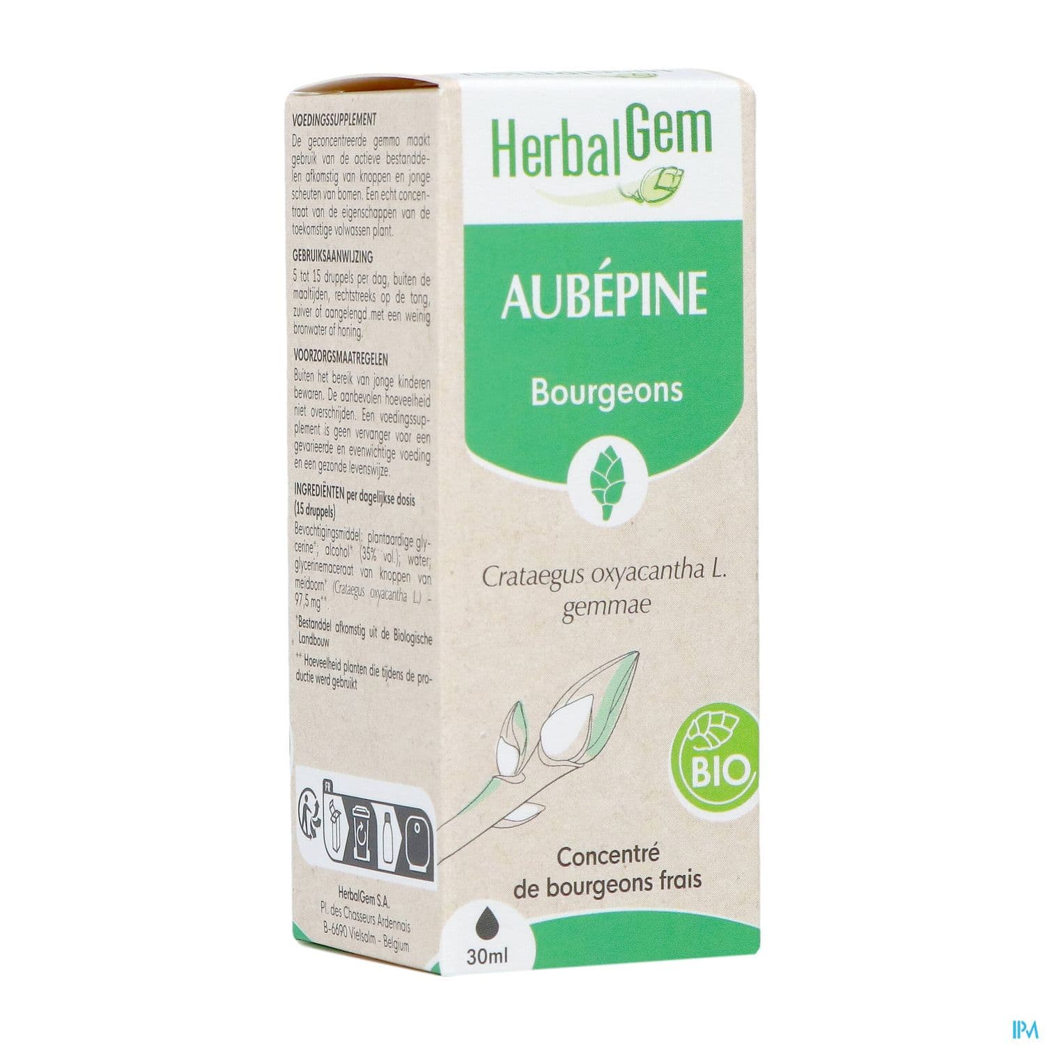 HERBALGEM MACER MER BIO AUBEP 30ML