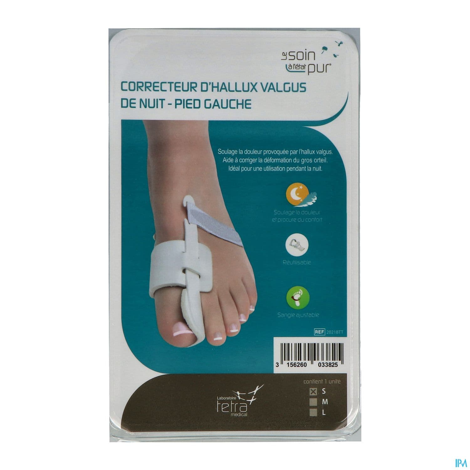 Le Soin Etat Pur Orthese Hallux Valgus Nuit Gauche S — Pharmacie Du Chatelet - Orleans