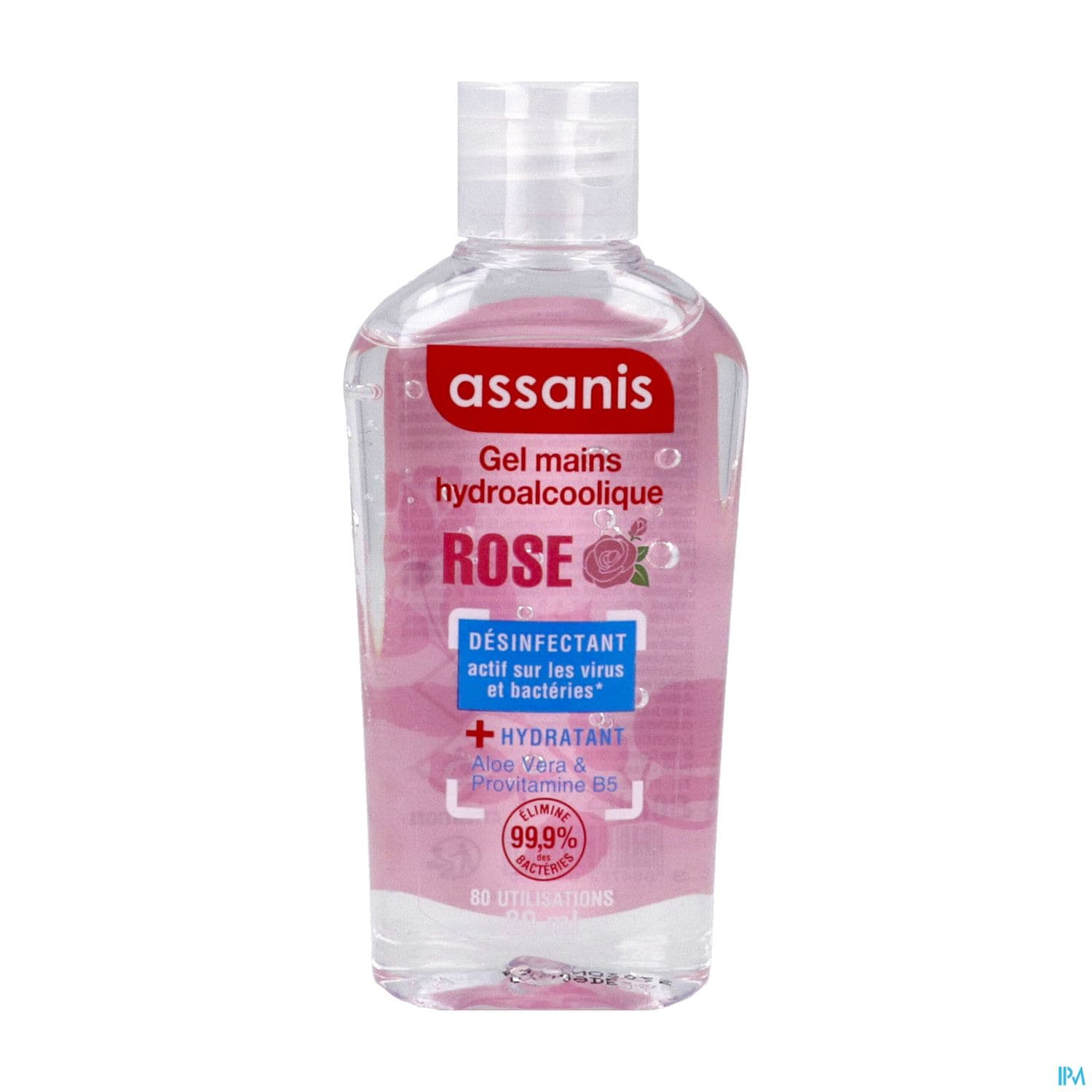 Assanis Gel Hydroalcoolique Rose 80ml