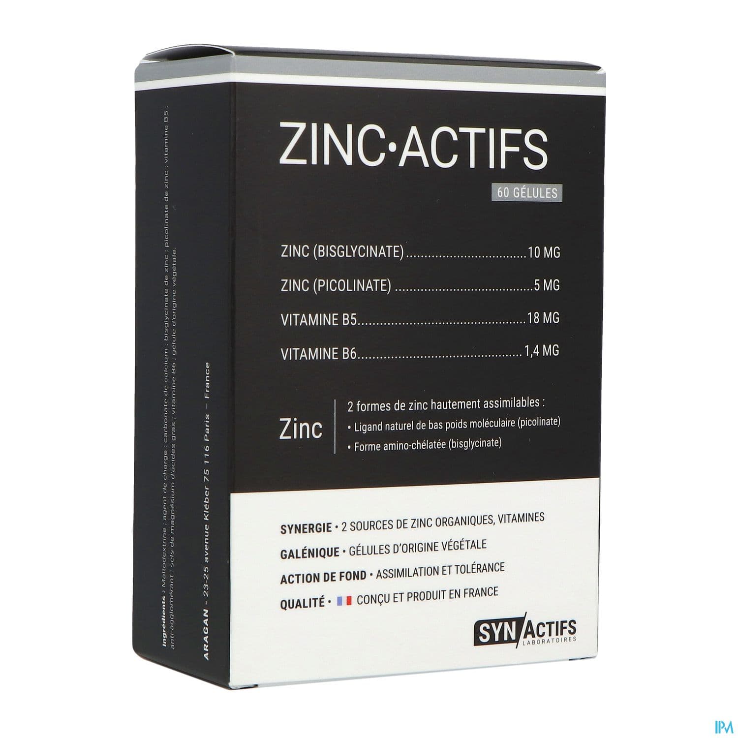 SYNACTIFS ZINCACTIFS GELUL 60
