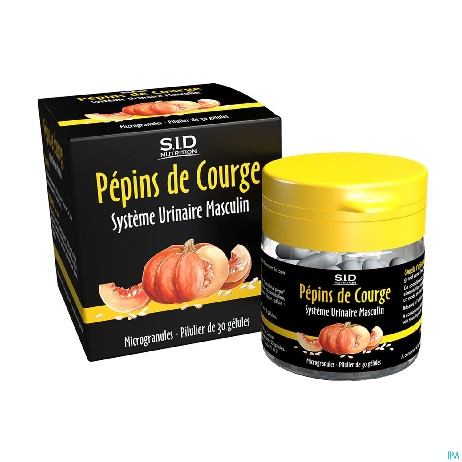 SIDN COURGE PEPIN GELULE 30