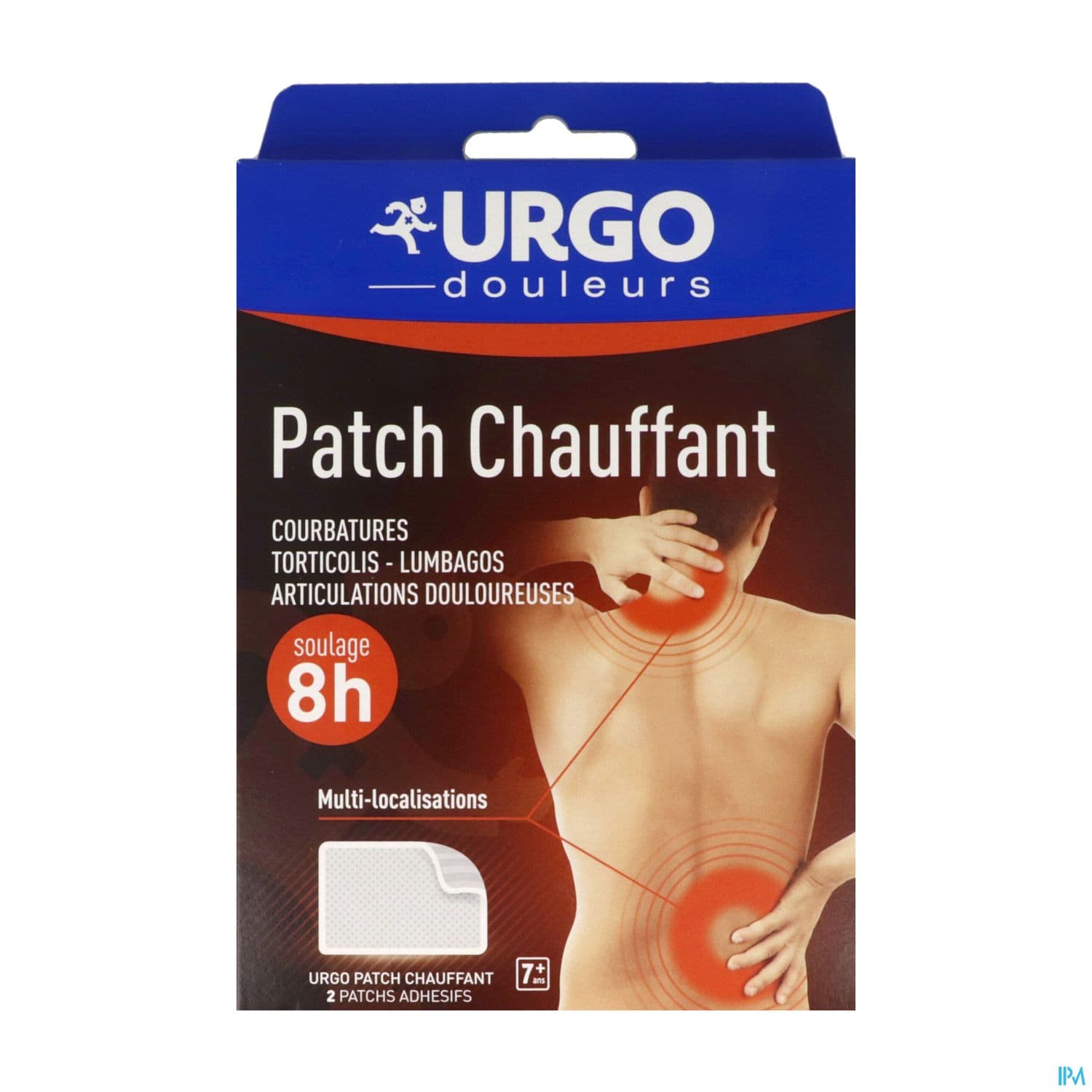 Urgo Patch Chauffant Decontractant X2 — PHARMACIE DE LA GARE Nancy