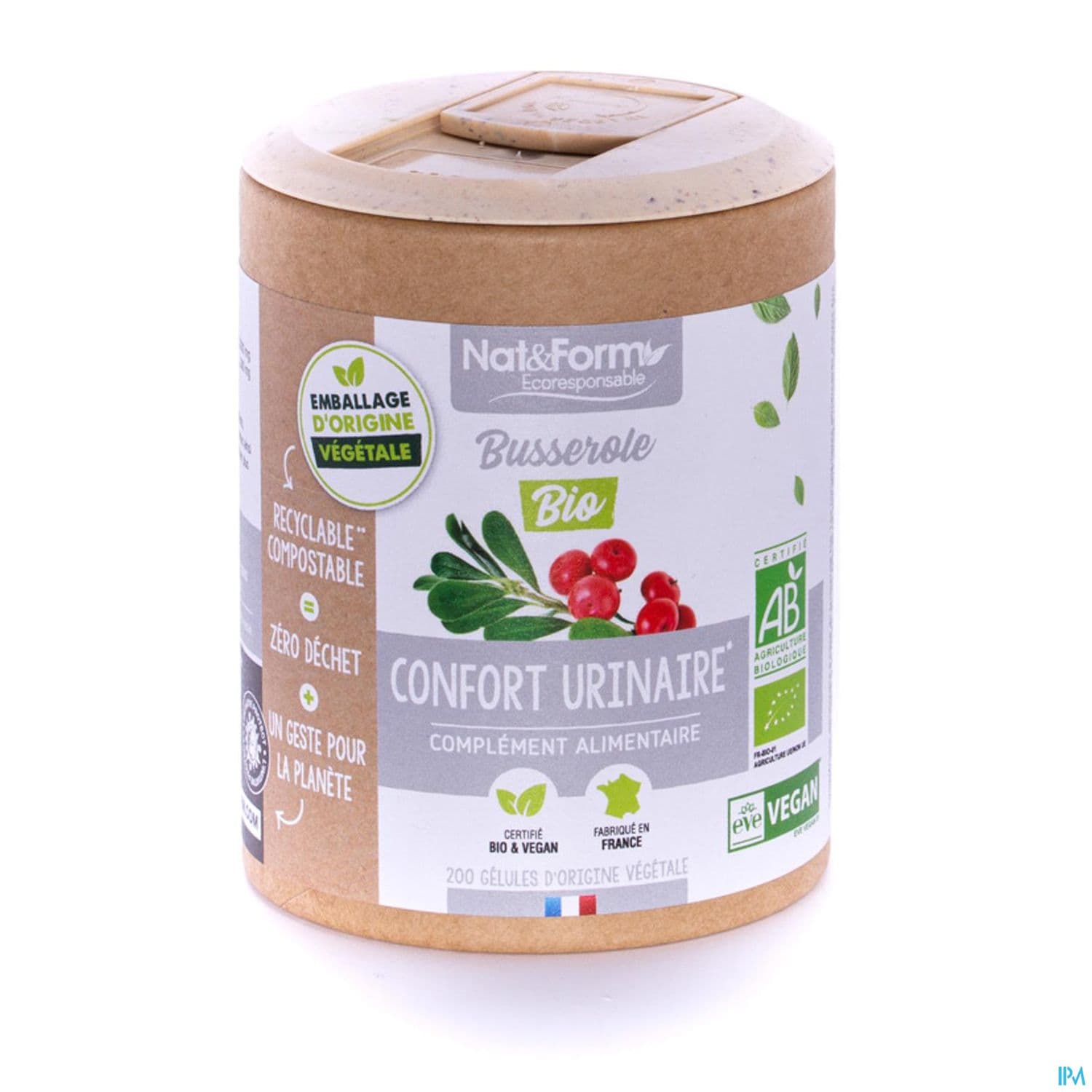 Nat Et Form Ecoresponsable Busserole Bio Gelule Vegetale 90 — PHARMACIE DES CLINIQUES