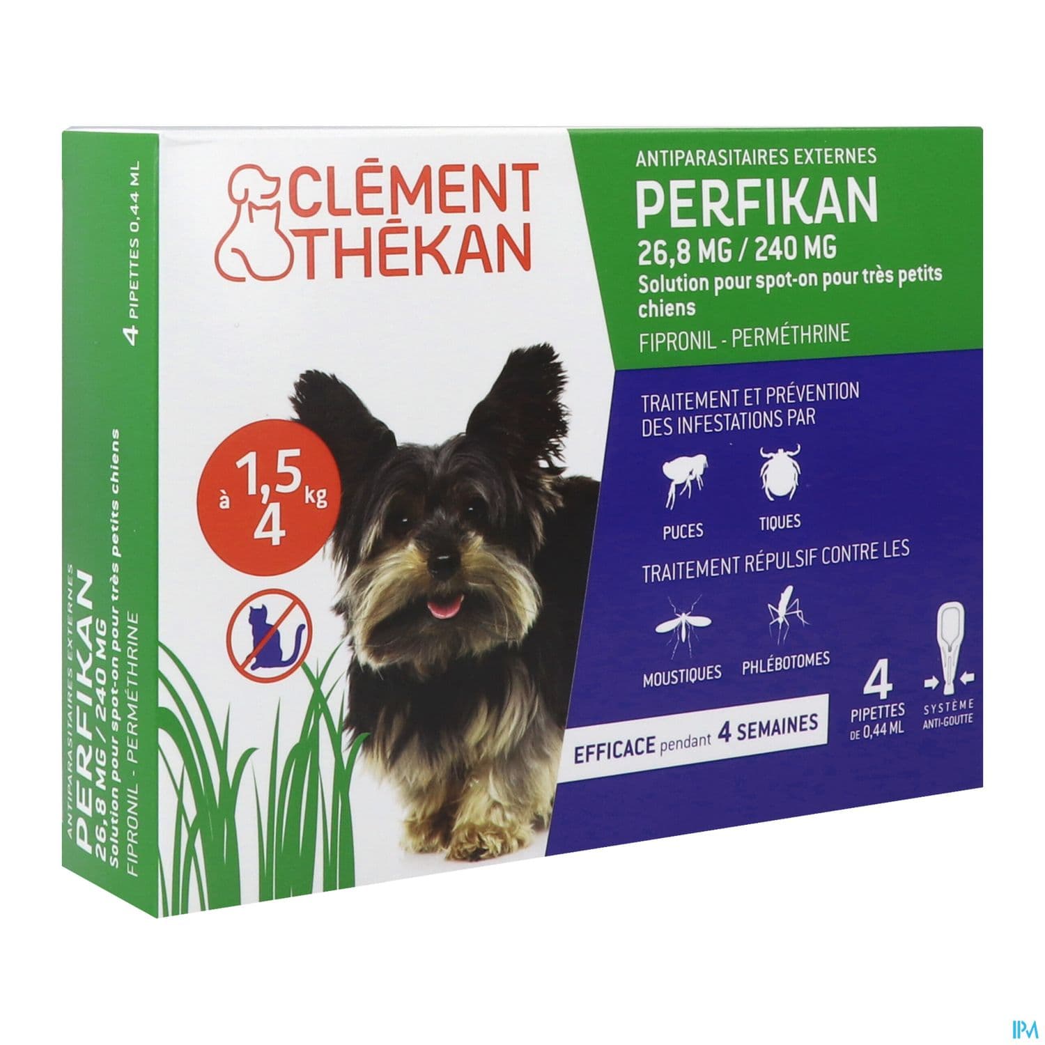 Clement Thekan Perfikan Spot On Chien 1kg5/4kg X4