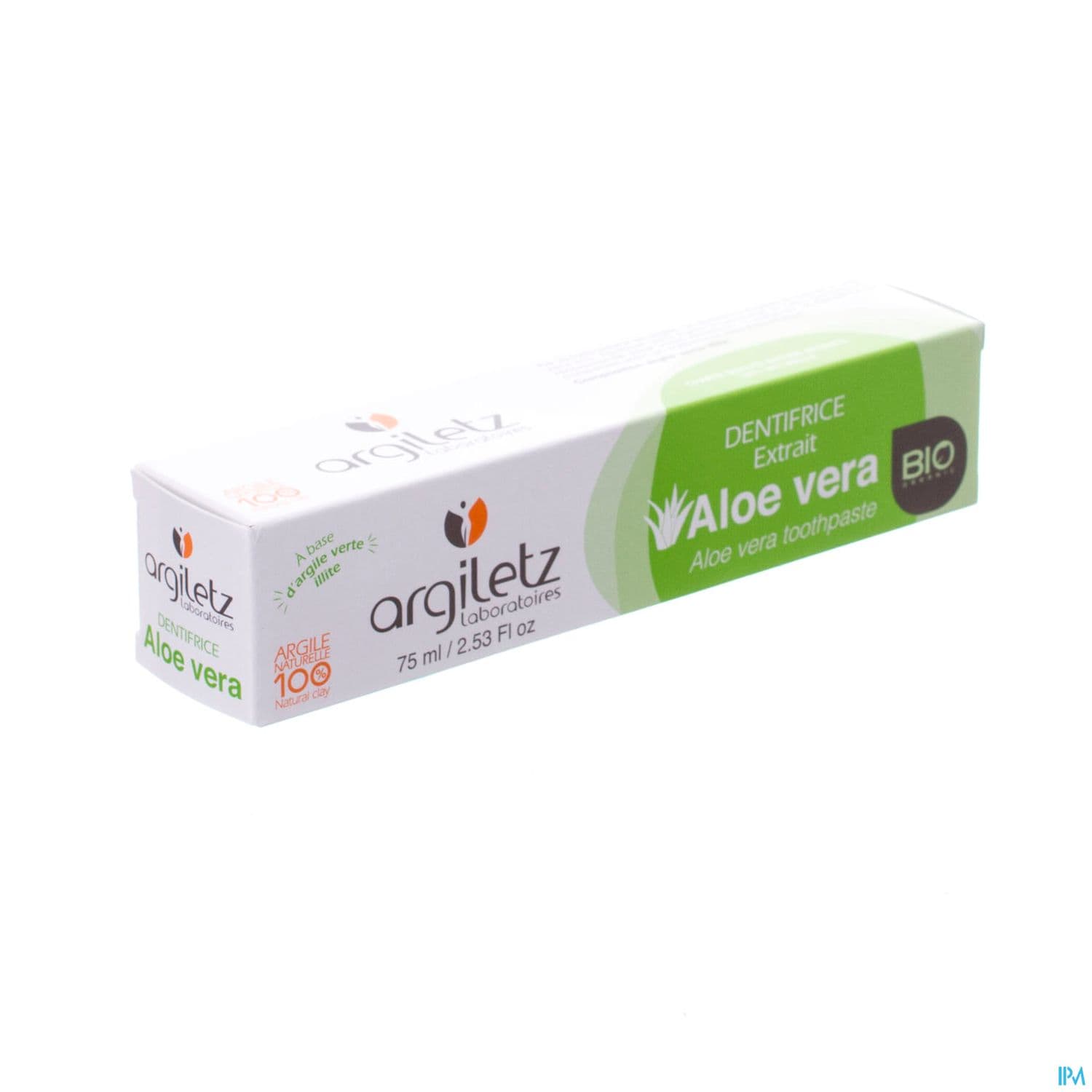 Argiletz Dentifrice Nature Bio 75ml