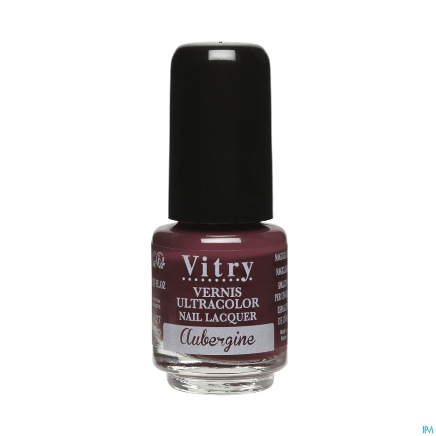 Vitry Vernis Ongles Aubergine Mini 4ml